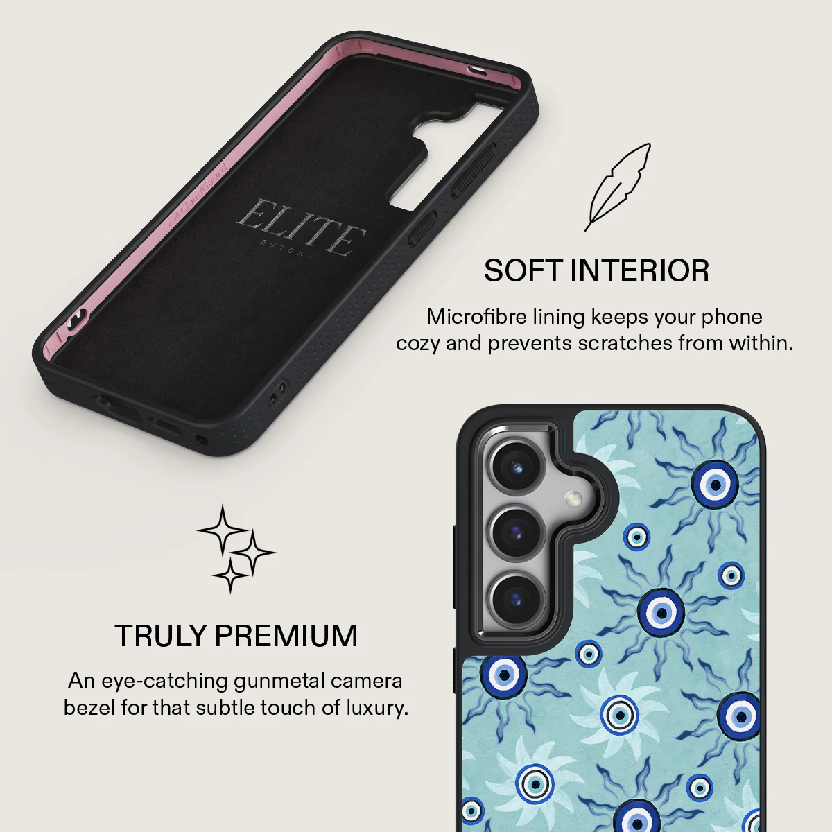 Blue Gaze - Samsung Galaxy S24 Case - Image 17