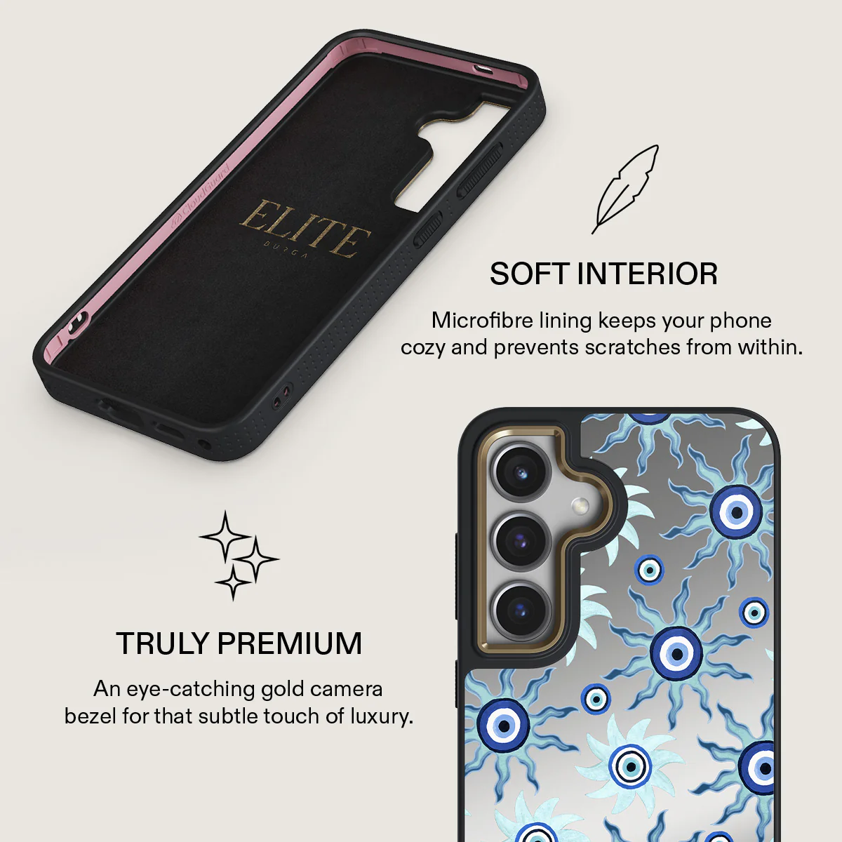 Blue Gaze - Samsung Galaxy S24 Case - Image 32