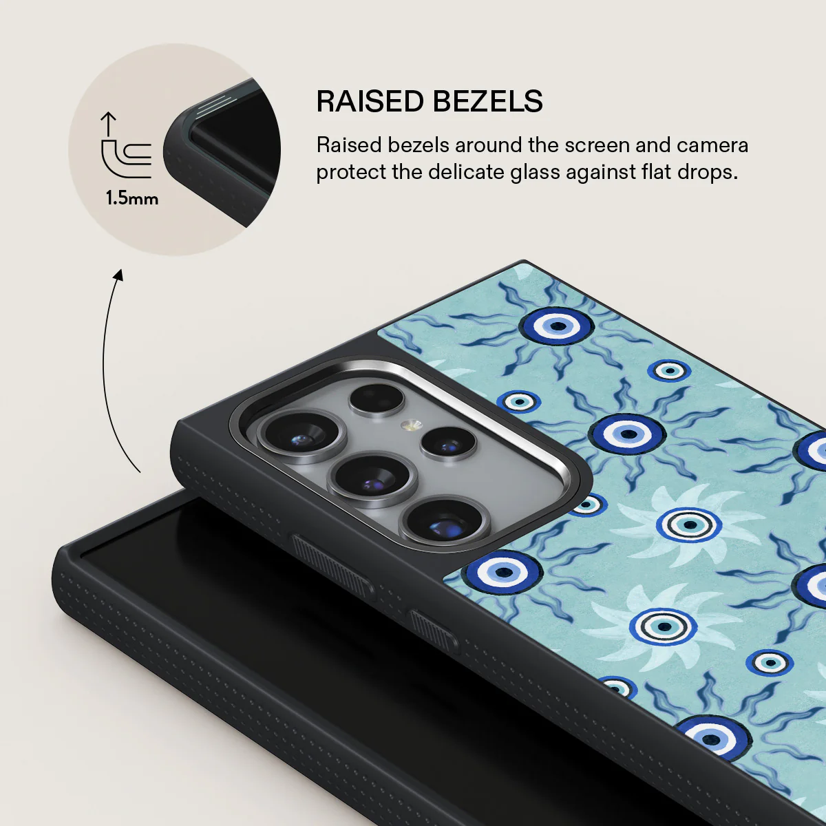 Blue Gaze - Samsung Galaxy S24 Ultra Case - Image 15