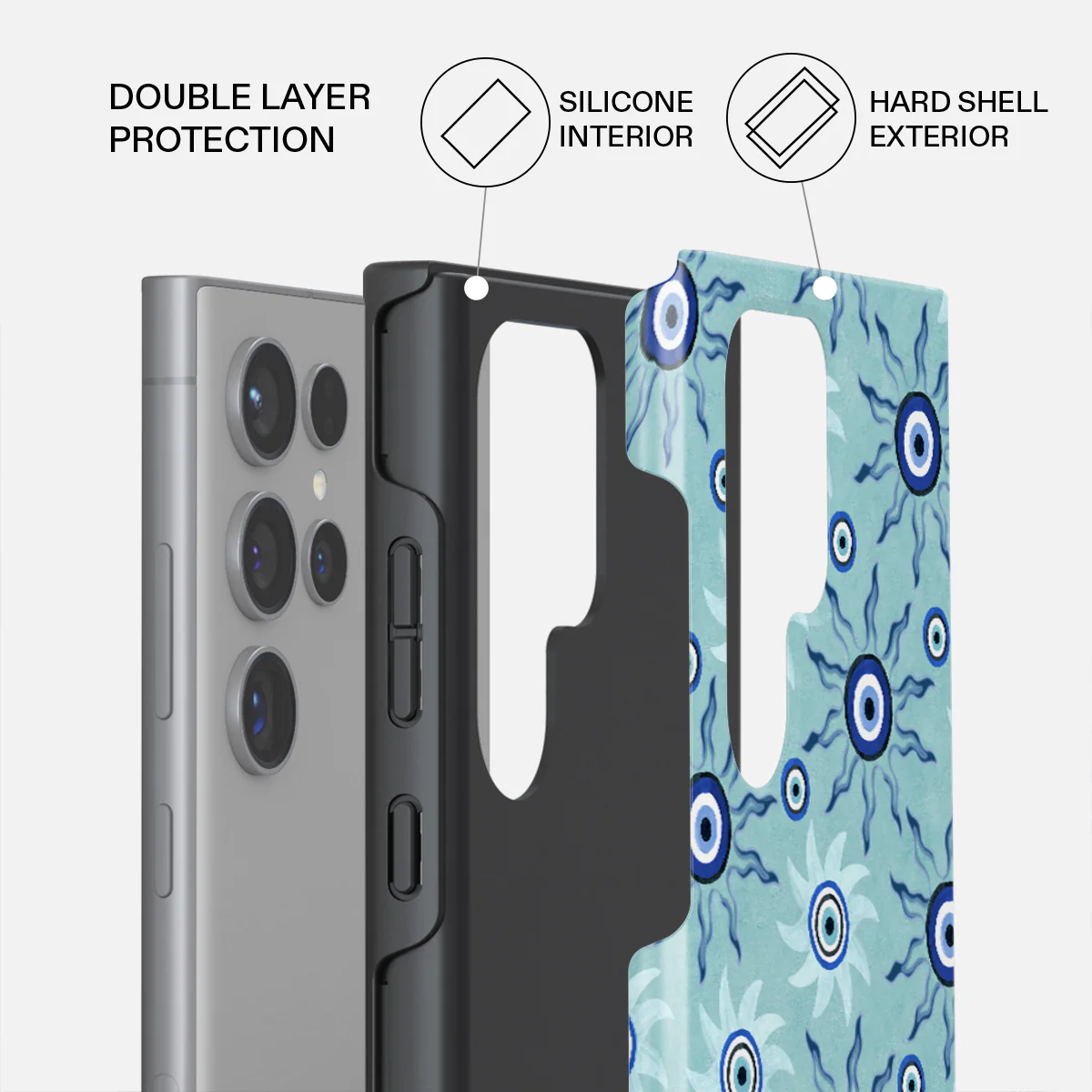 Blue Gaze - Samsung Galaxy S24 Ultra Case - Image 2