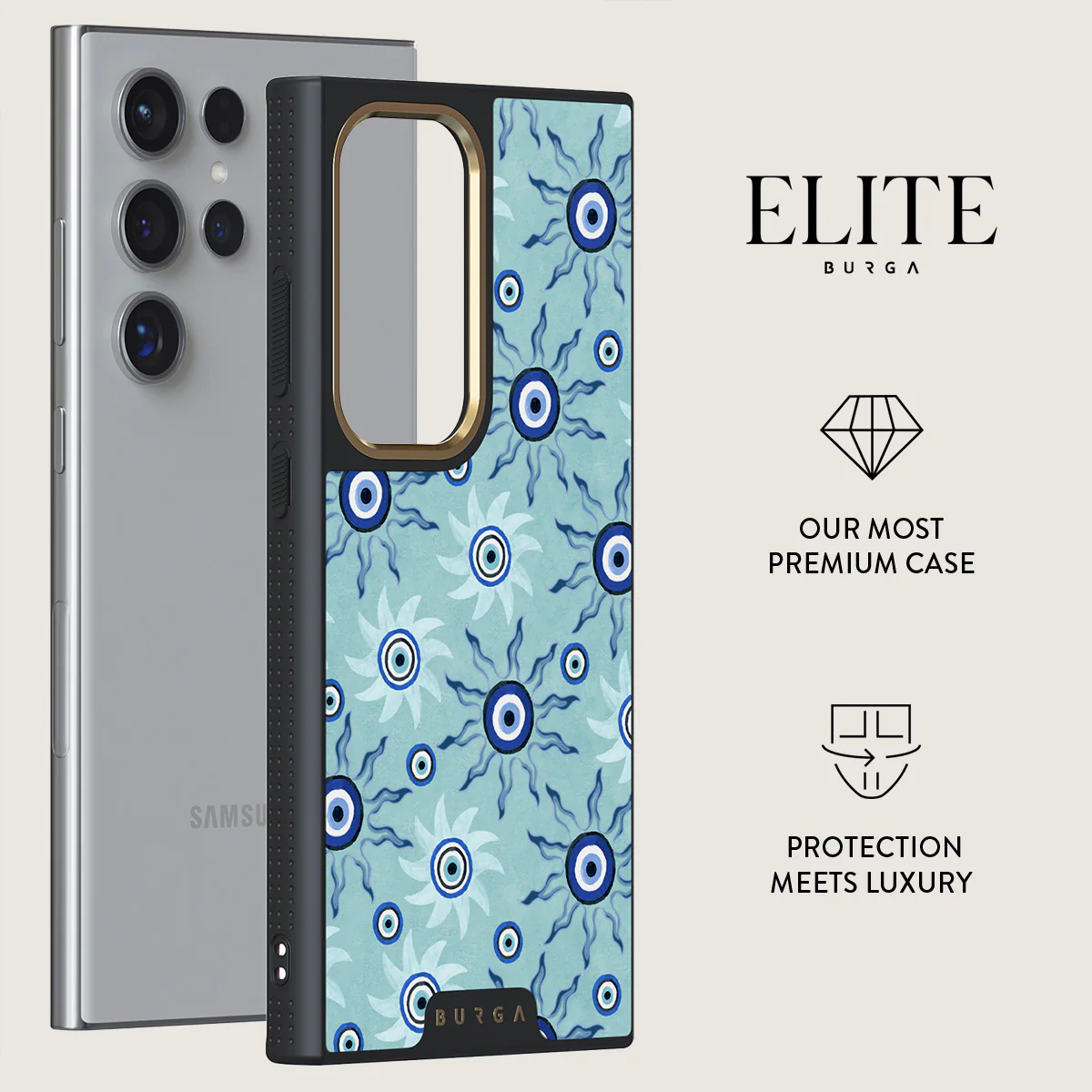 Blue Gaze - Samsung Galaxy S24 Ultra Case - Image 6