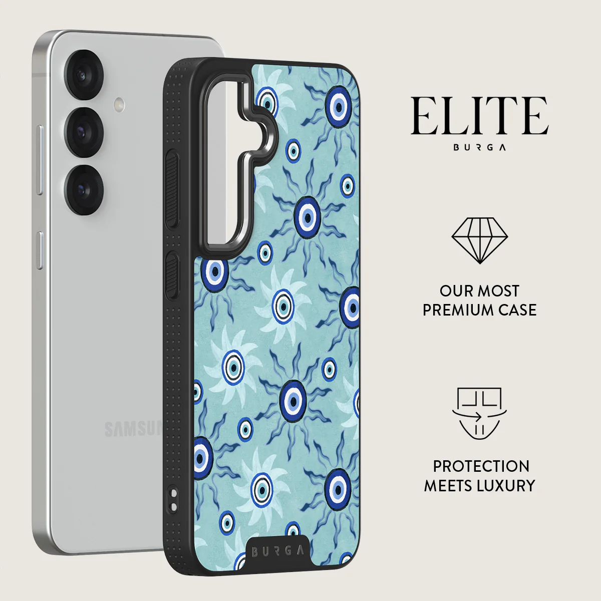 Blue Gaze - Samsung Galaxy S25 Case - Image 13