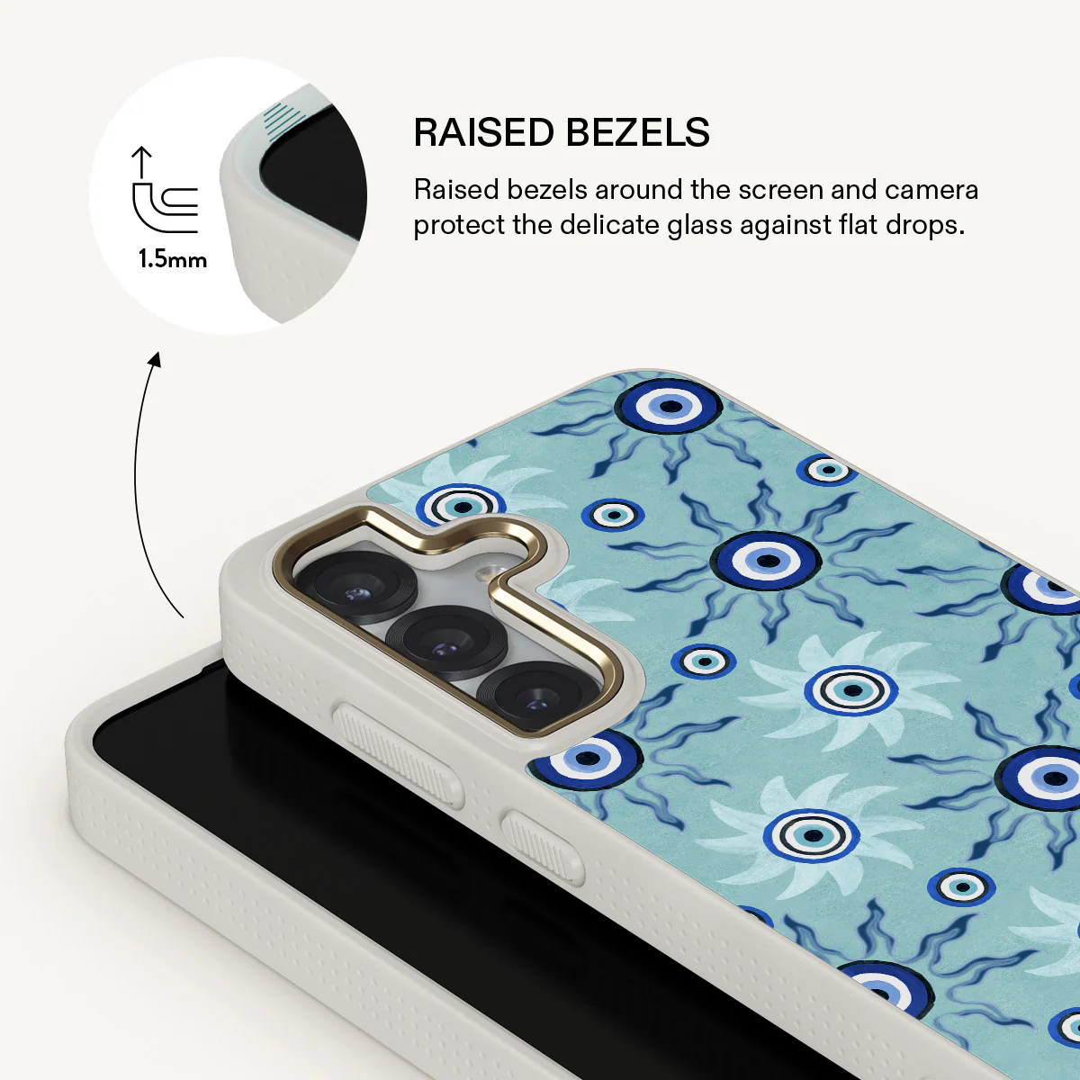 Blue Gaze - Samsung Galaxy S25 Case - Image 22