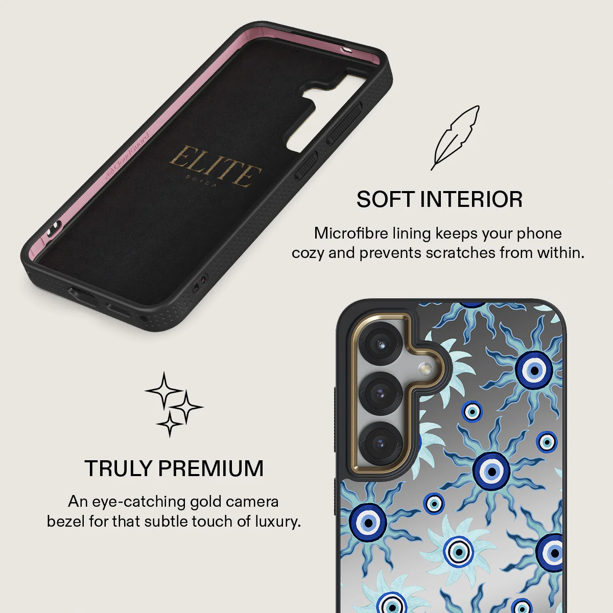 Blue Gaze - Samsung Galaxy S25 Case - Image 32