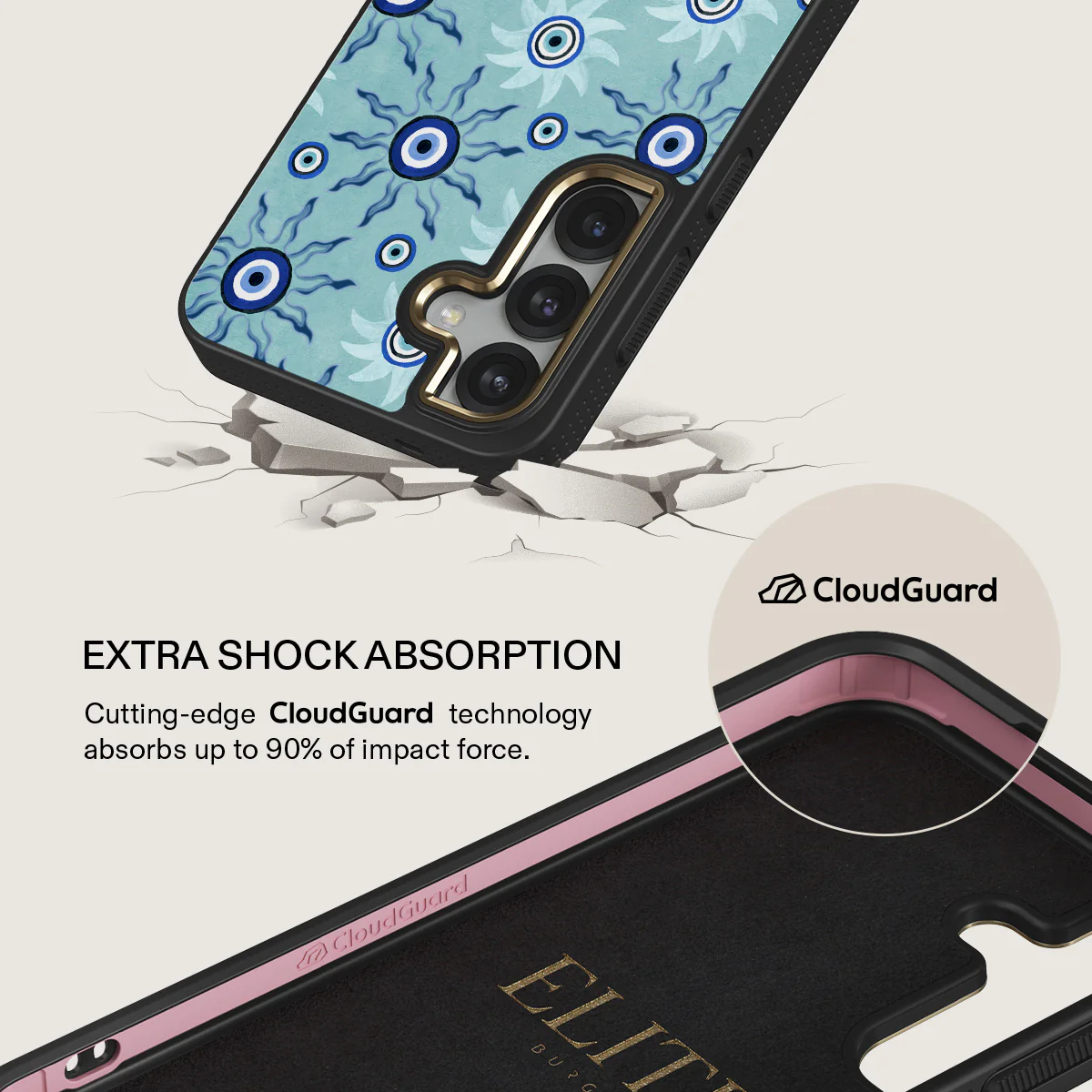 Blue Gaze - Samsung Galaxy S25 Case - Image 7