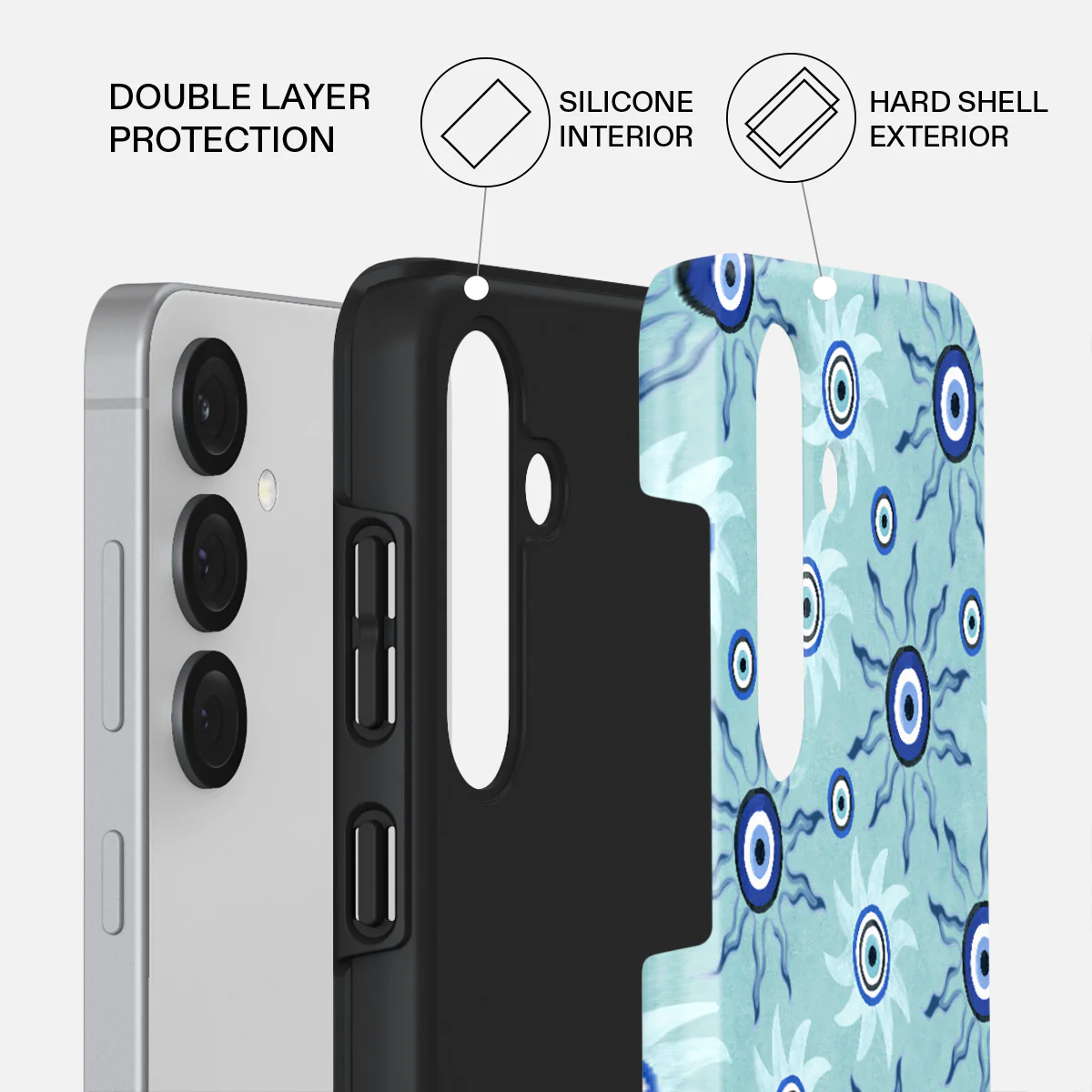 Blue Gaze - Samsung Galaxy S25 Plus Case - Image 2