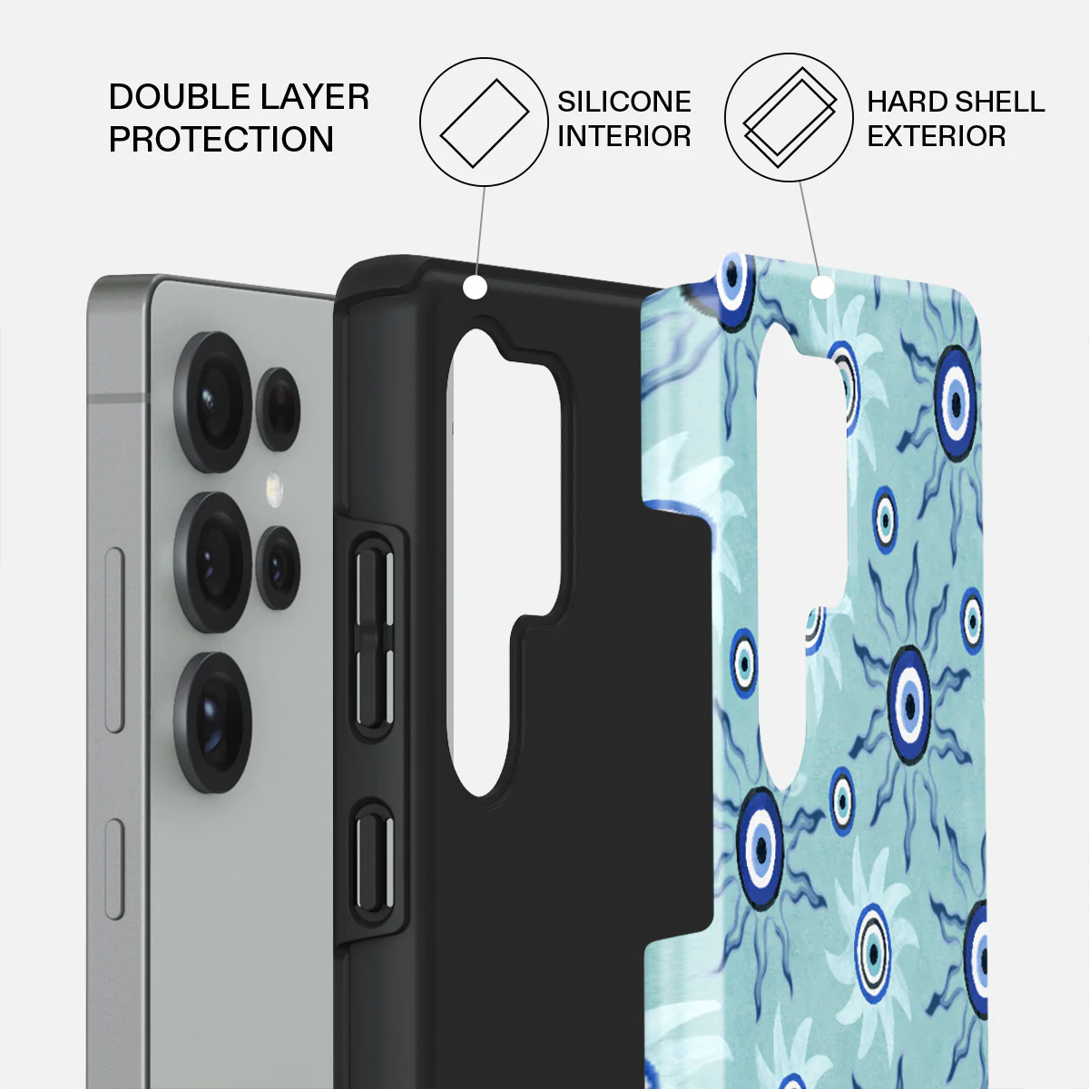 Blue Gaze - Samsung Galaxy S25 Ultra Case - Image 2