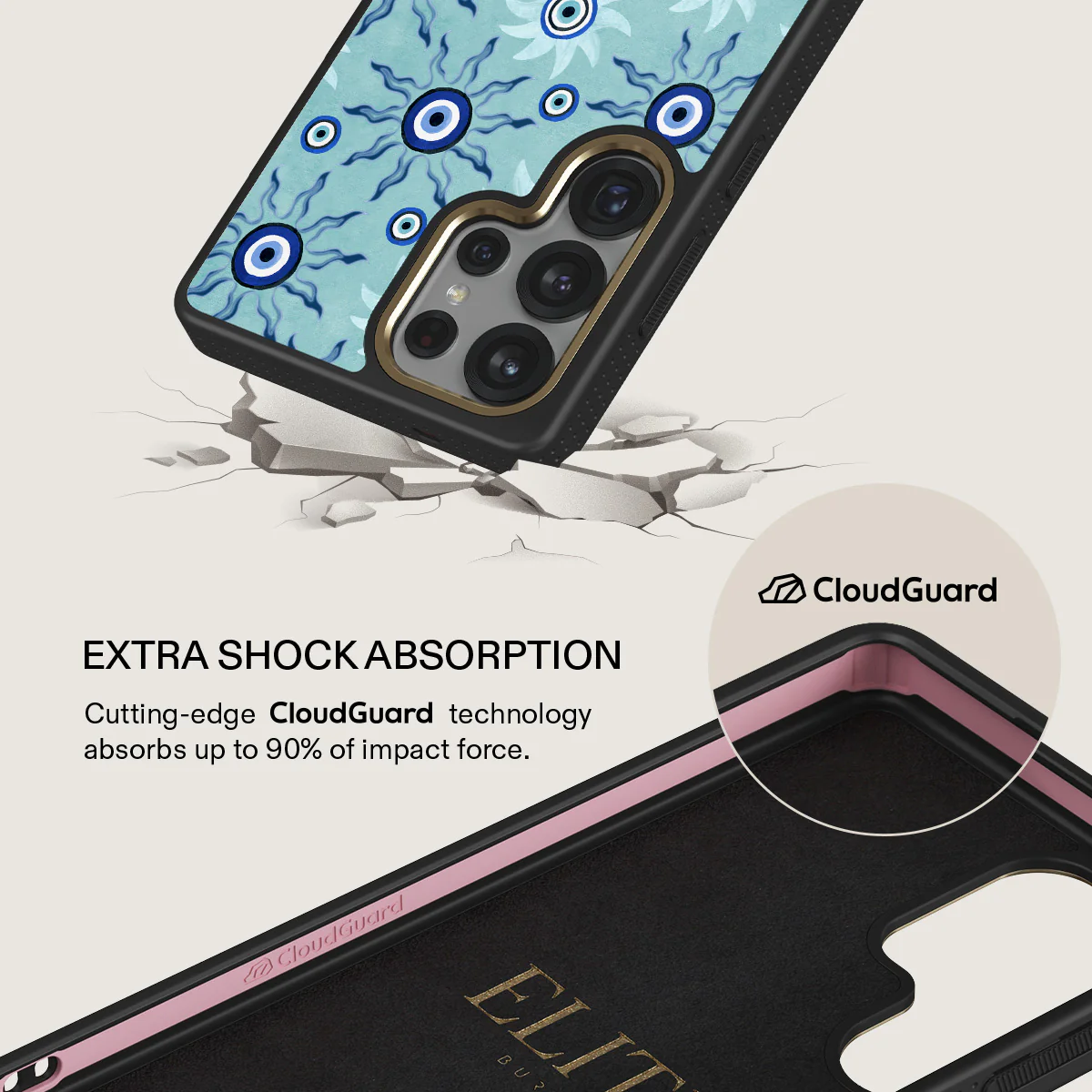 Blue Gaze - Samsung Galaxy S25 Ultra Case - Image 7