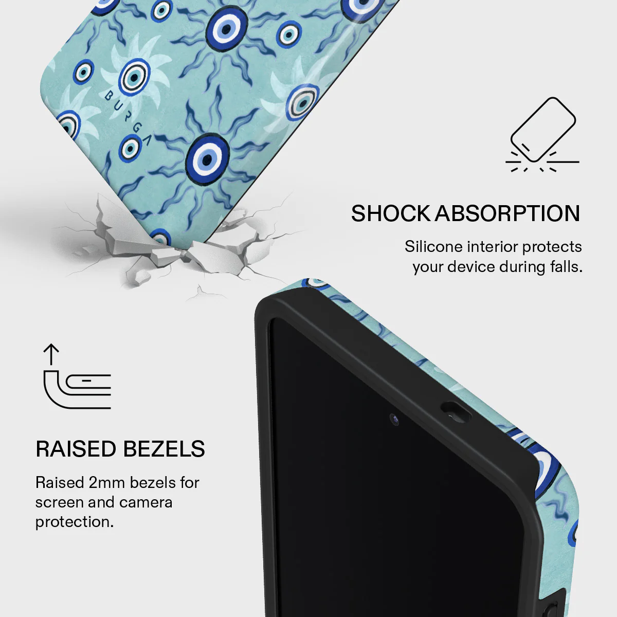 Blue Gaze - Samsung Galaxy S26 Case - Image 4