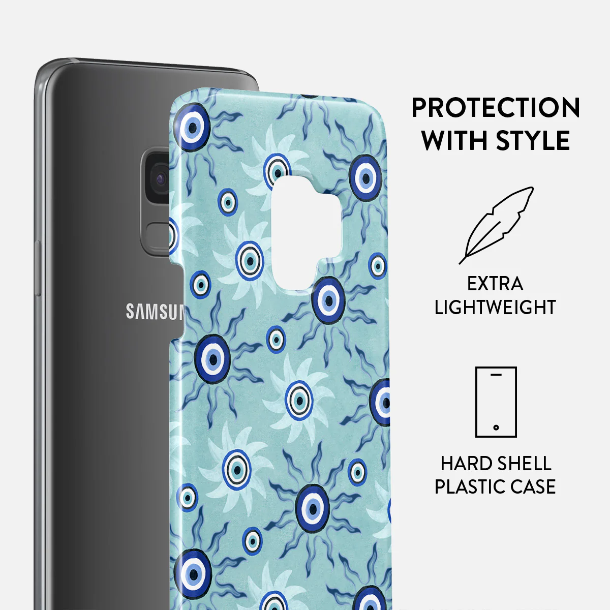 Blue Gaze - Samsung Galaxy S9 Case - Image 2