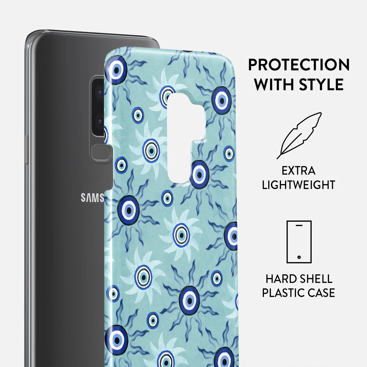 Blue Gaze - Samsung Galaxy S9 Plus Case - Image 2