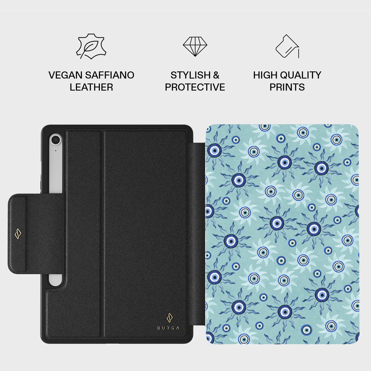 Blue Gaze - Samsung Galaxy Tab S10 FE Case - Image 2