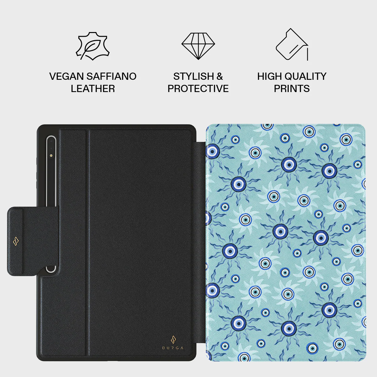 Blue Gaze - Samsung Galaxy Tab S9 Ultra Case - Image 2