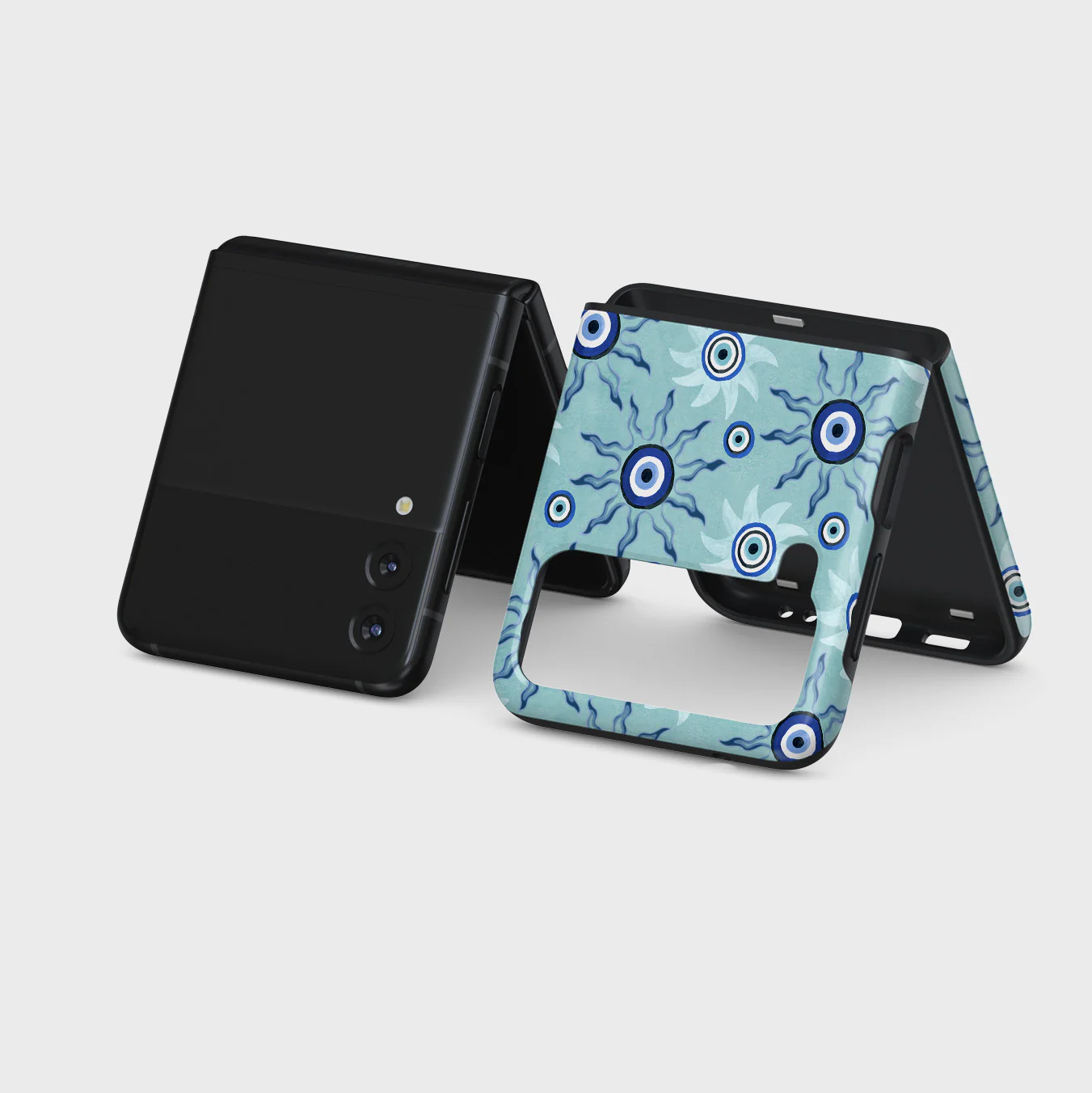 Blue Gaze - Samsung Galaxy Z Flip 3 Case - Image 5