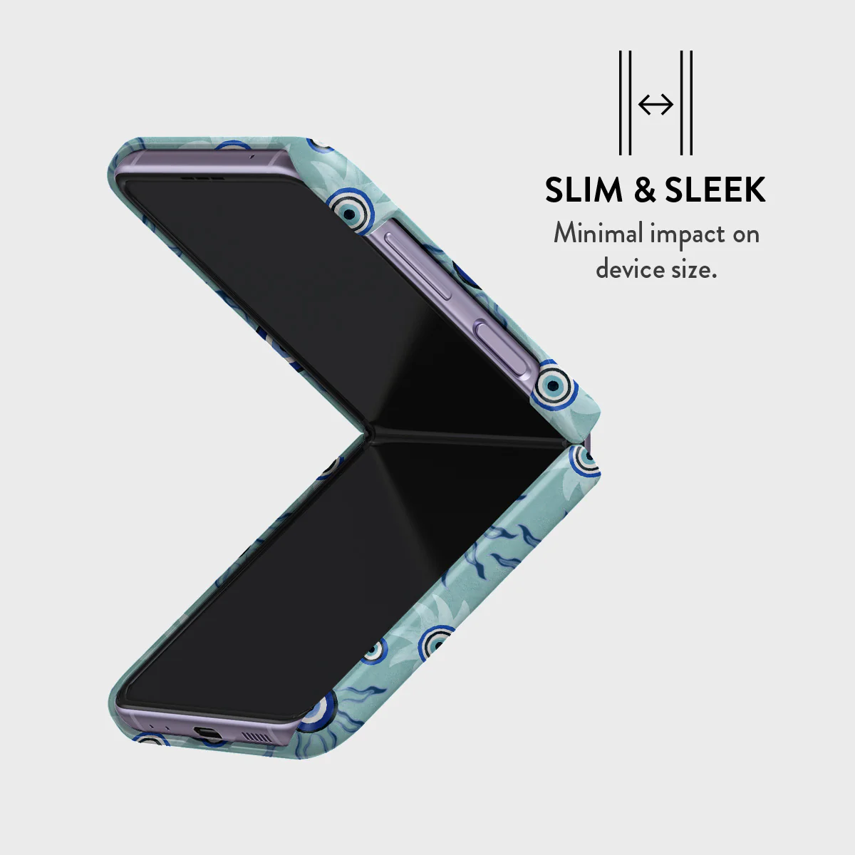 Blue Gaze - Samsung Galaxy Z Flip 4 Case - Image 4