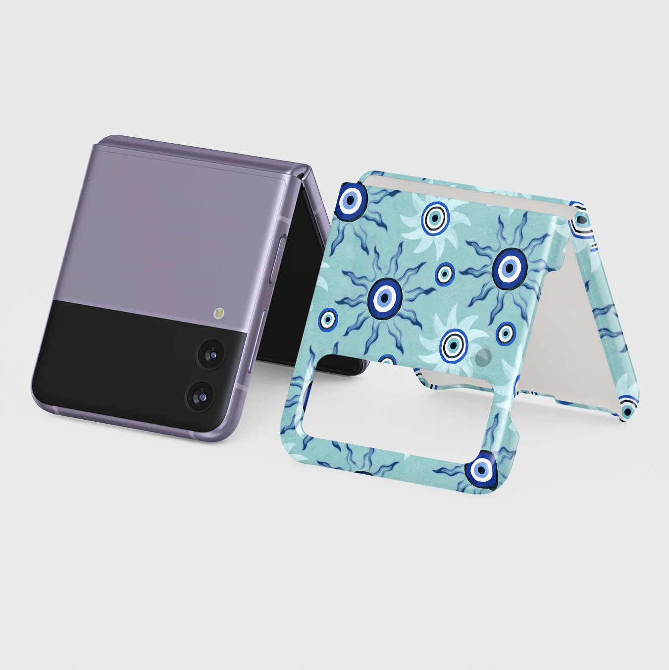 Blue Gaze - Samsung Galaxy Z Flip 4 Case - Image 5