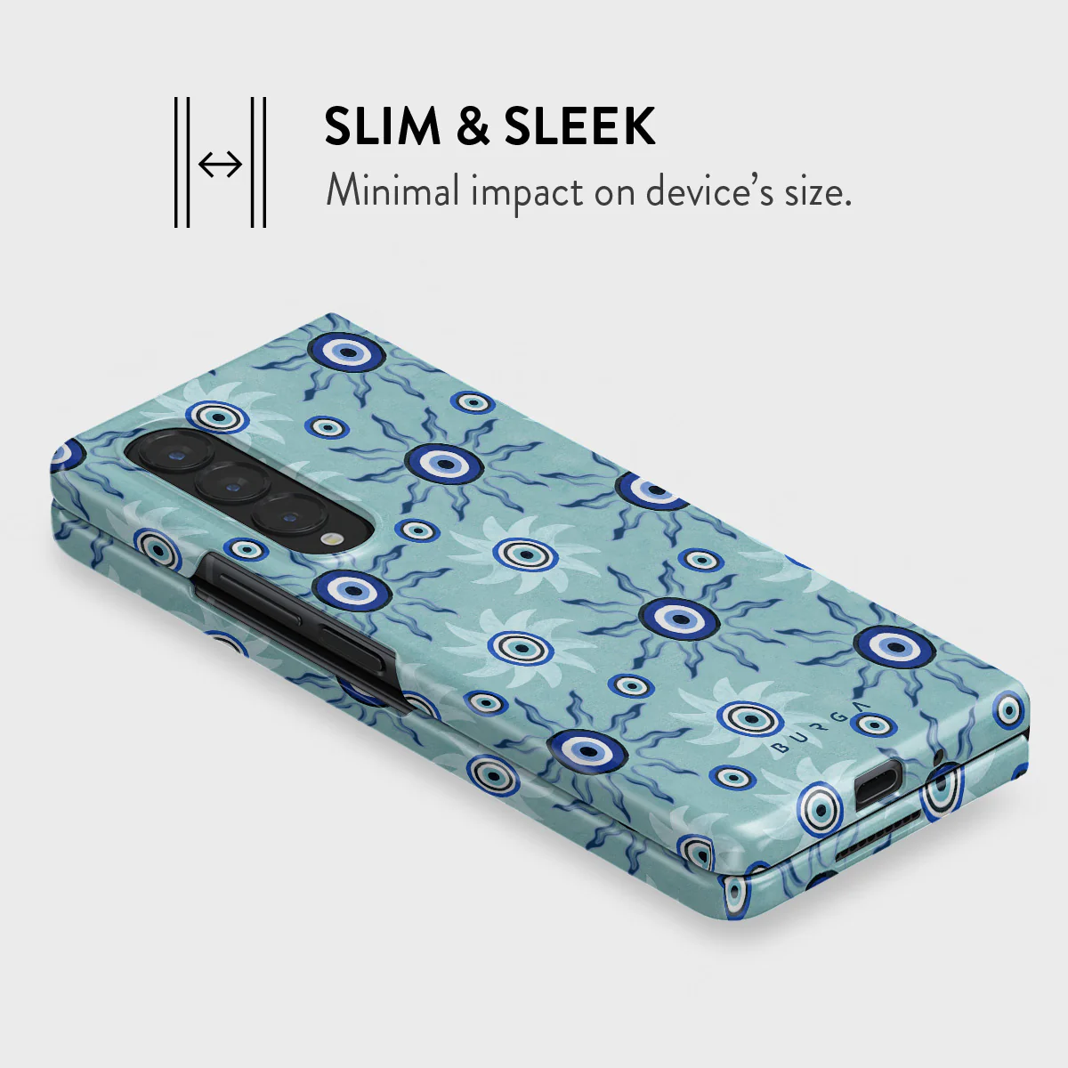 Blue Gaze - Samsung Galaxy Z Fold 4 Case - Image 4