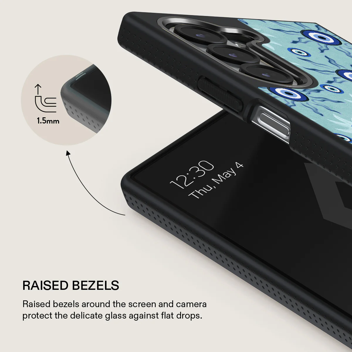 Blue Gaze - Samsung Galaxy Z Fold 6 Case - Image 11