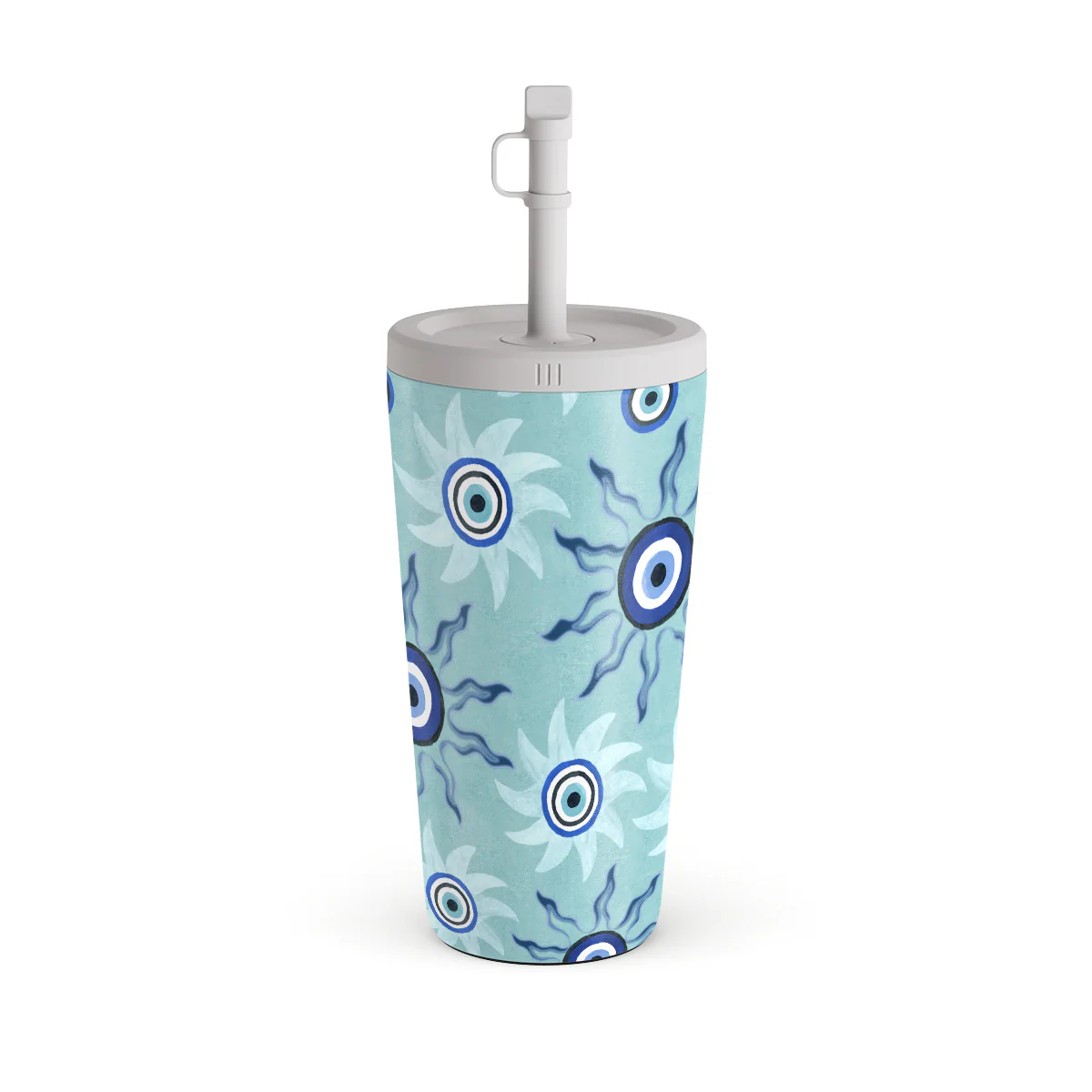 Blue Gaze - Travel Mug - Image 2