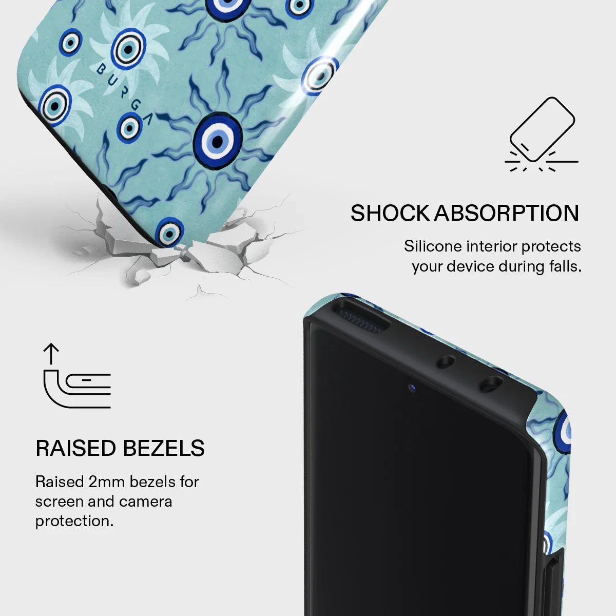 Blue Gaze - Xiaomi 12 Case - Image 4