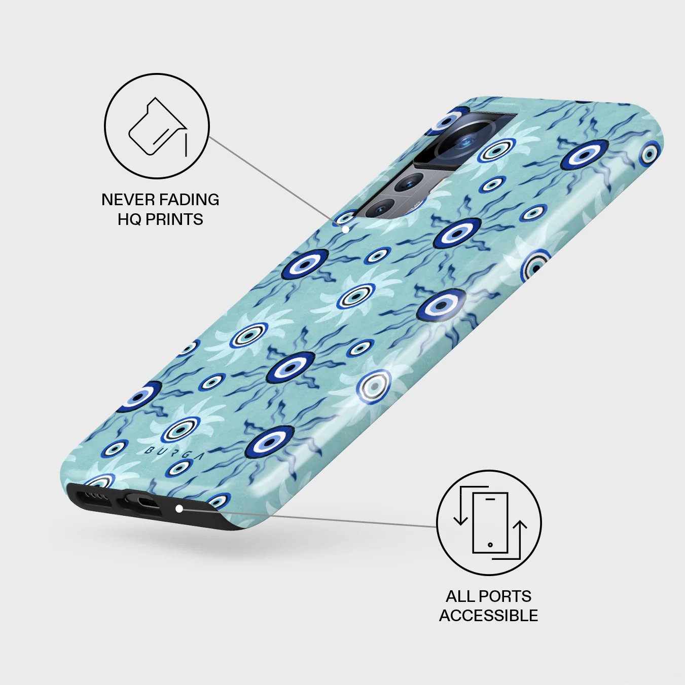 Blue Gaze - Xiaomi 12T Case - Image 3