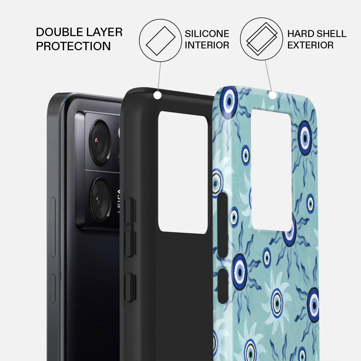 Blue Gaze - Xiaomi 13T Pro Case - Image 2