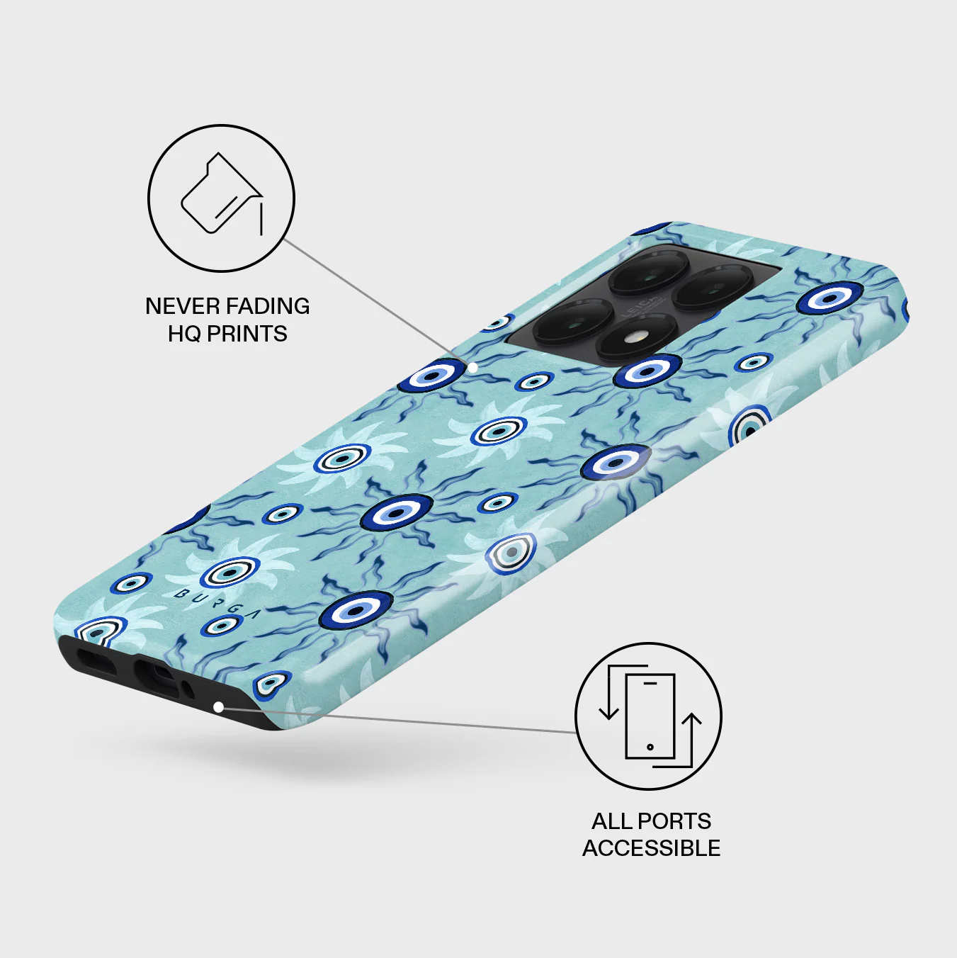 Blue Gaze - Xiaomi 14T Case - Image 3