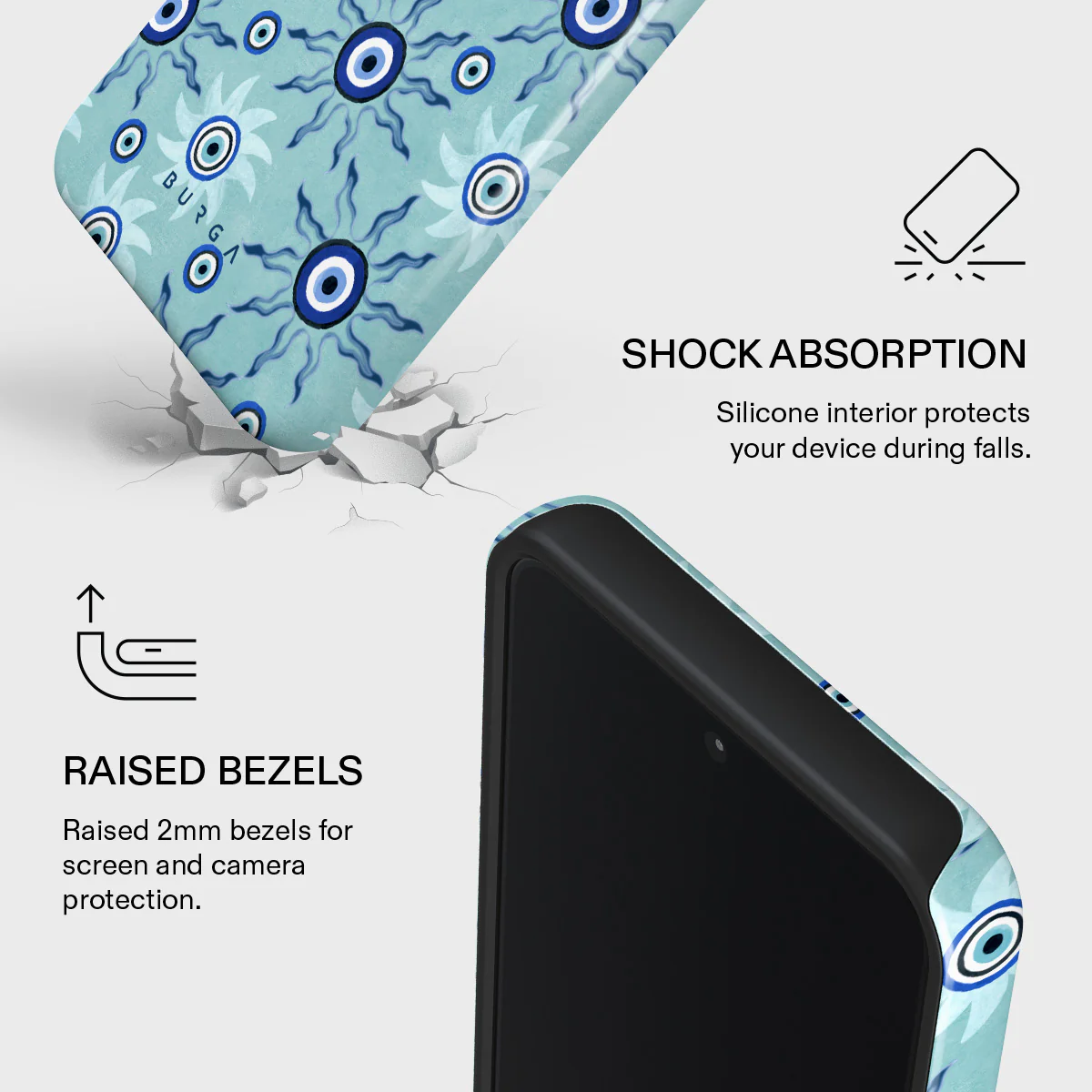 Blue Gaze - Xiaomi 15 Case - Image 4
