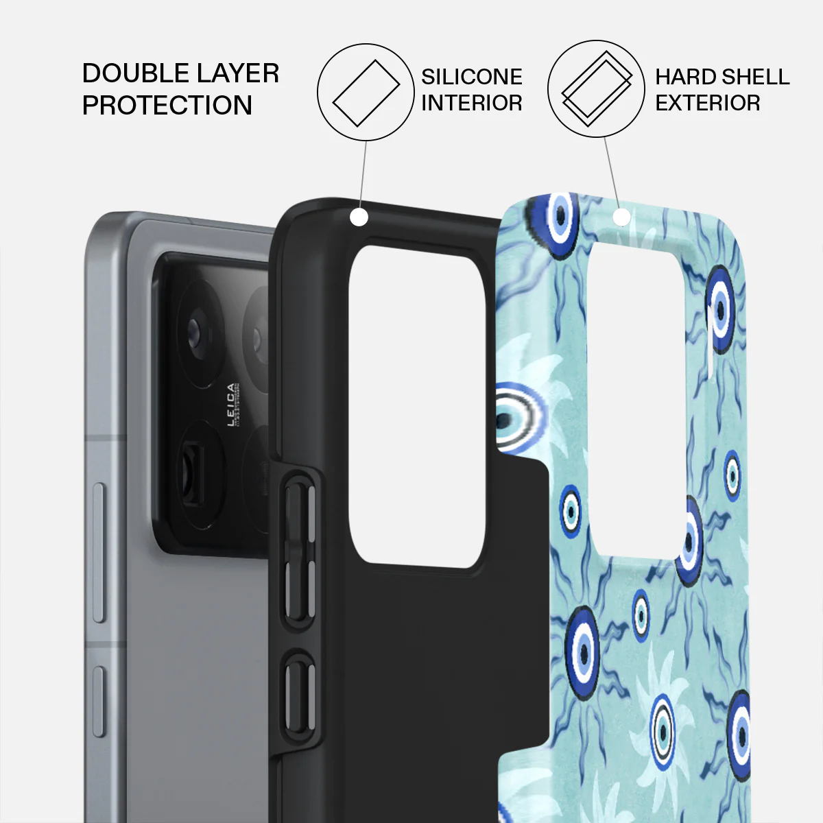 Blue Gaze - Xiaomi 15 Pro Case - Image 2