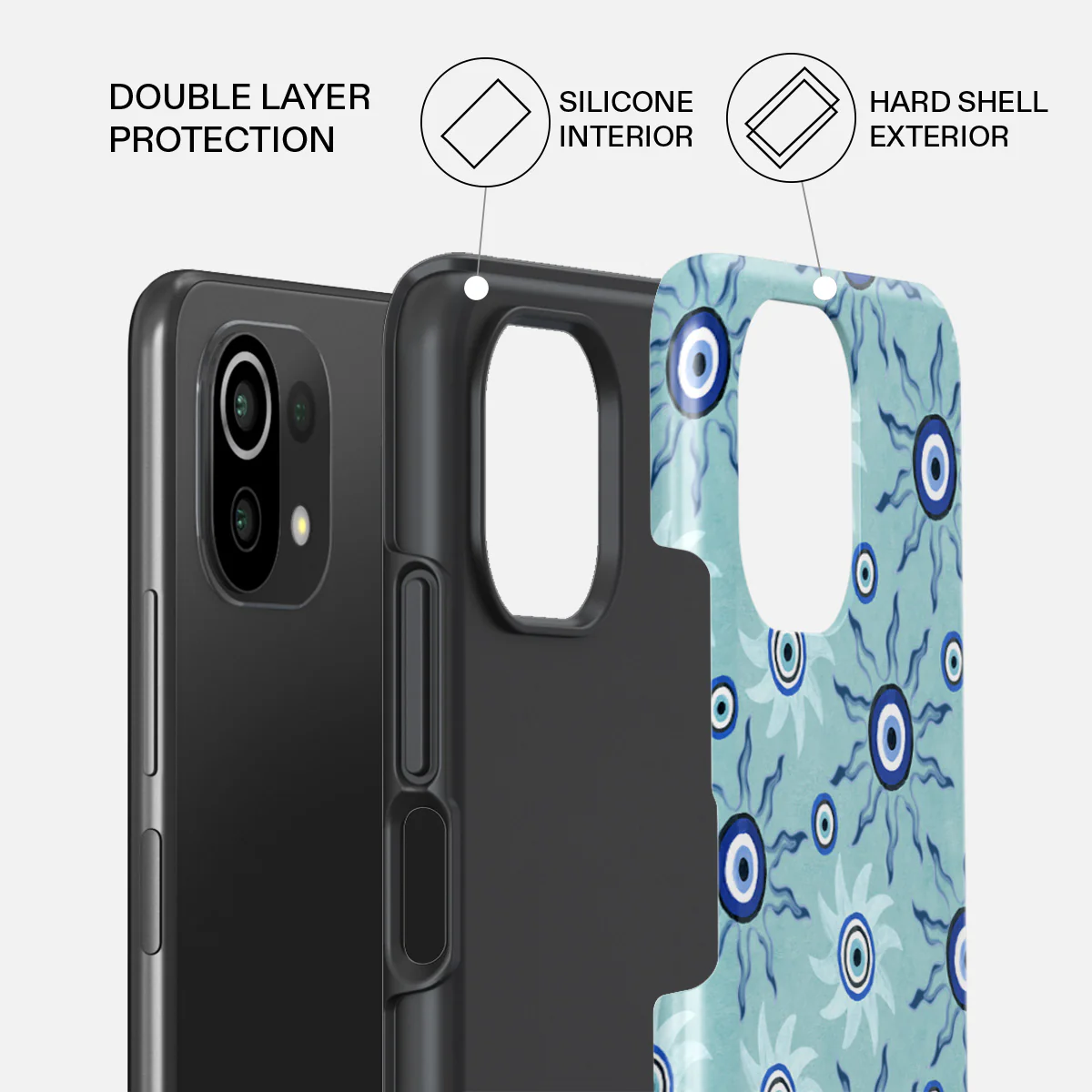 Blue Gaze - Xiaomi Mi 11 Lite 4G / 5G Case - Image 2