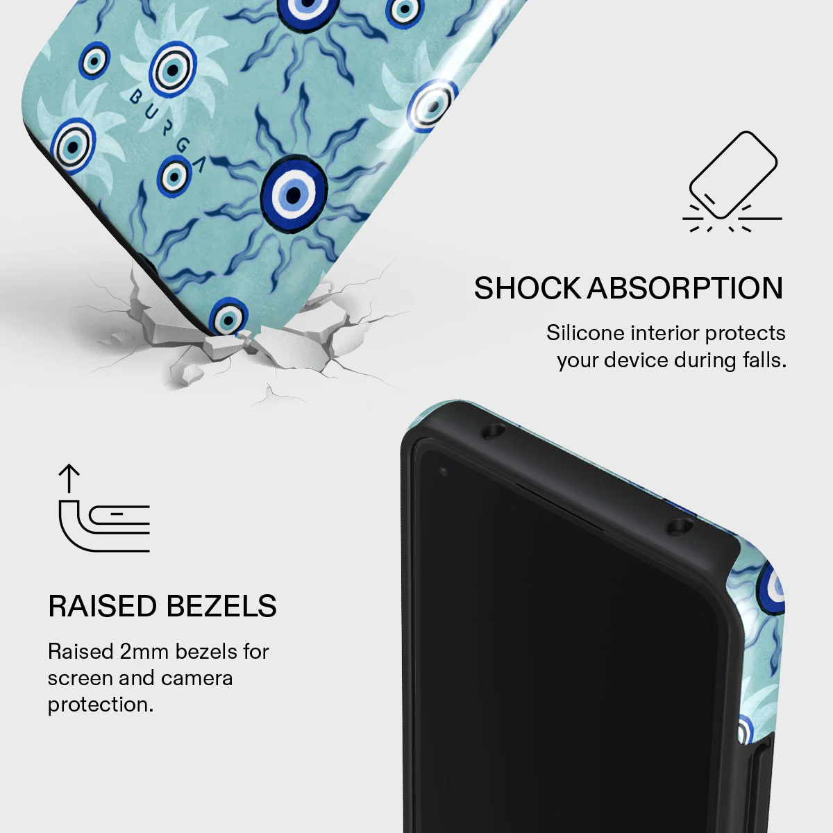 Blue Gaze - Xiaomi Mi 11 Lite 4G / 5G Case - Image 4