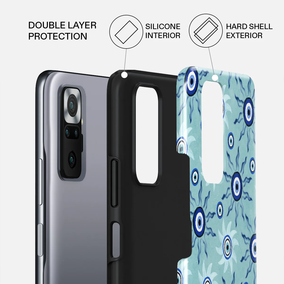 Blue Gaze - Xiaomi Redmi Note 10 Pro Case - Image 2