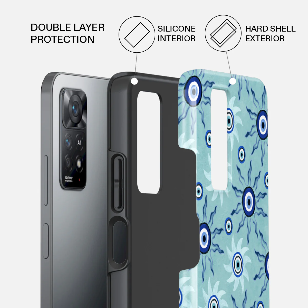Blue Gaze - Xiaomi Redmi Note 11 Pro Case - Image 2