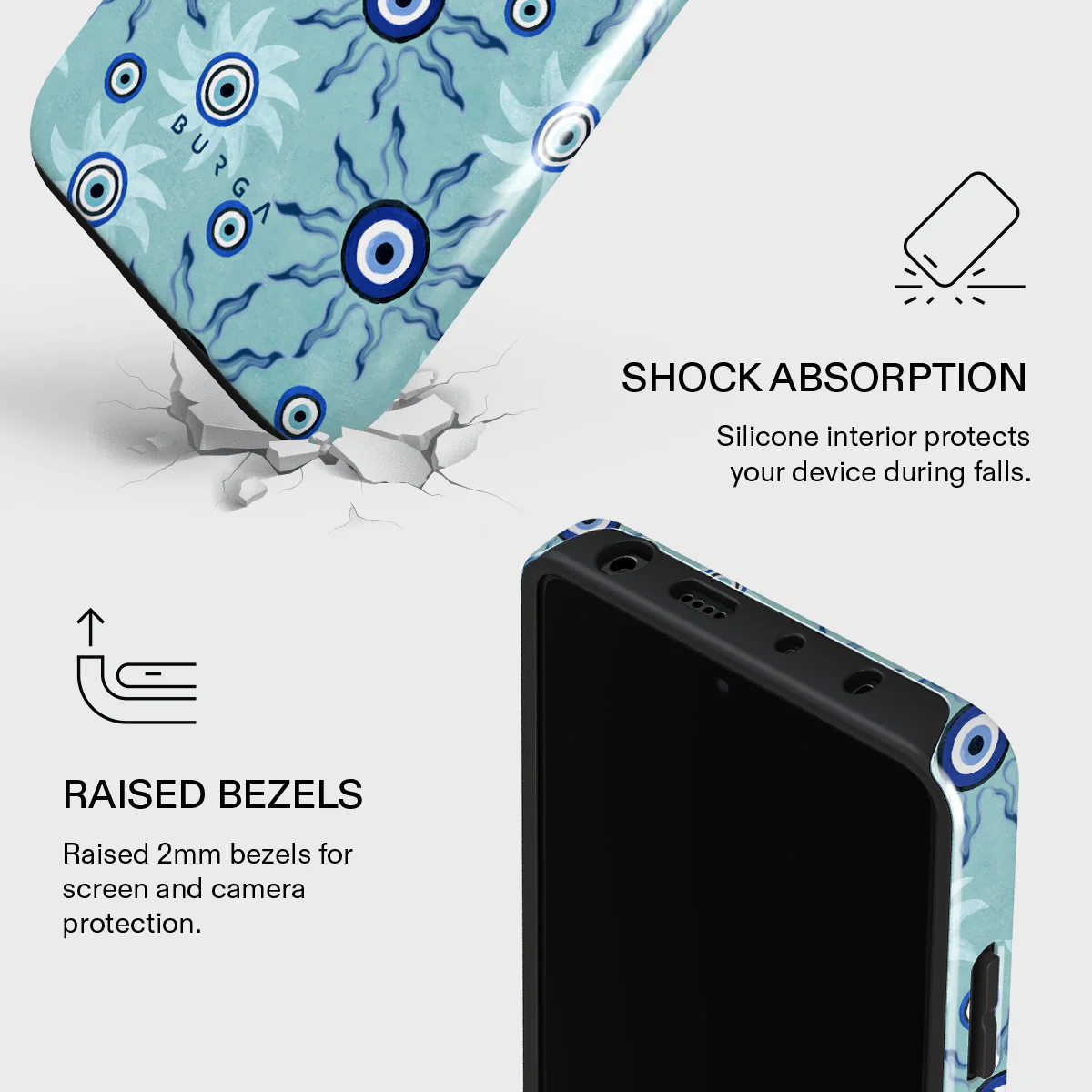 Blue Gaze - Xiaomi Redmi Note 12 Pro+ 5G Case - Image 4