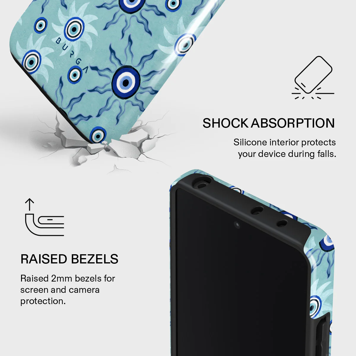 Blue Gaze - Xiaomi Redmi Note 13 5G Case - Image 4