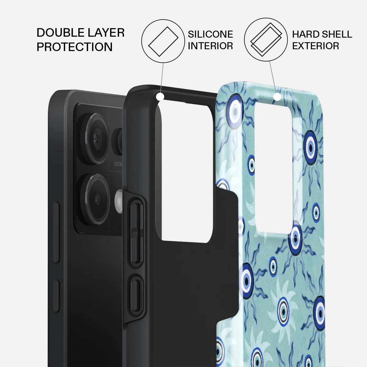 Blue Gaze - Xiaomi Redmi Note 13 Pro 5G Case - Image 2