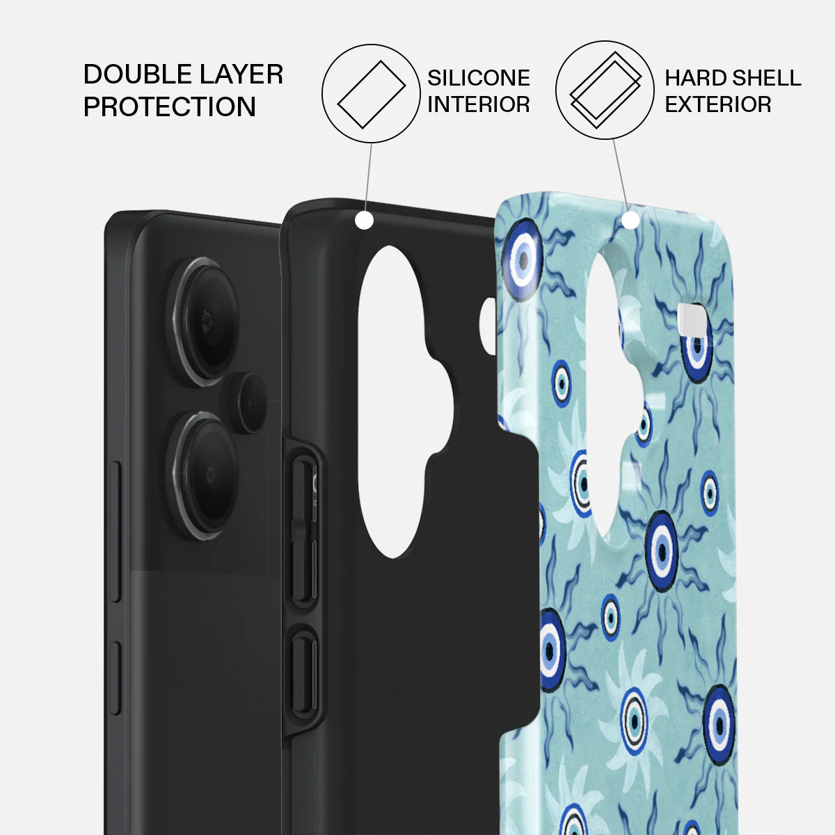 Blue Gaze - Xiaomi Redmi Note 13 Pro+ 5G Case - Image 2