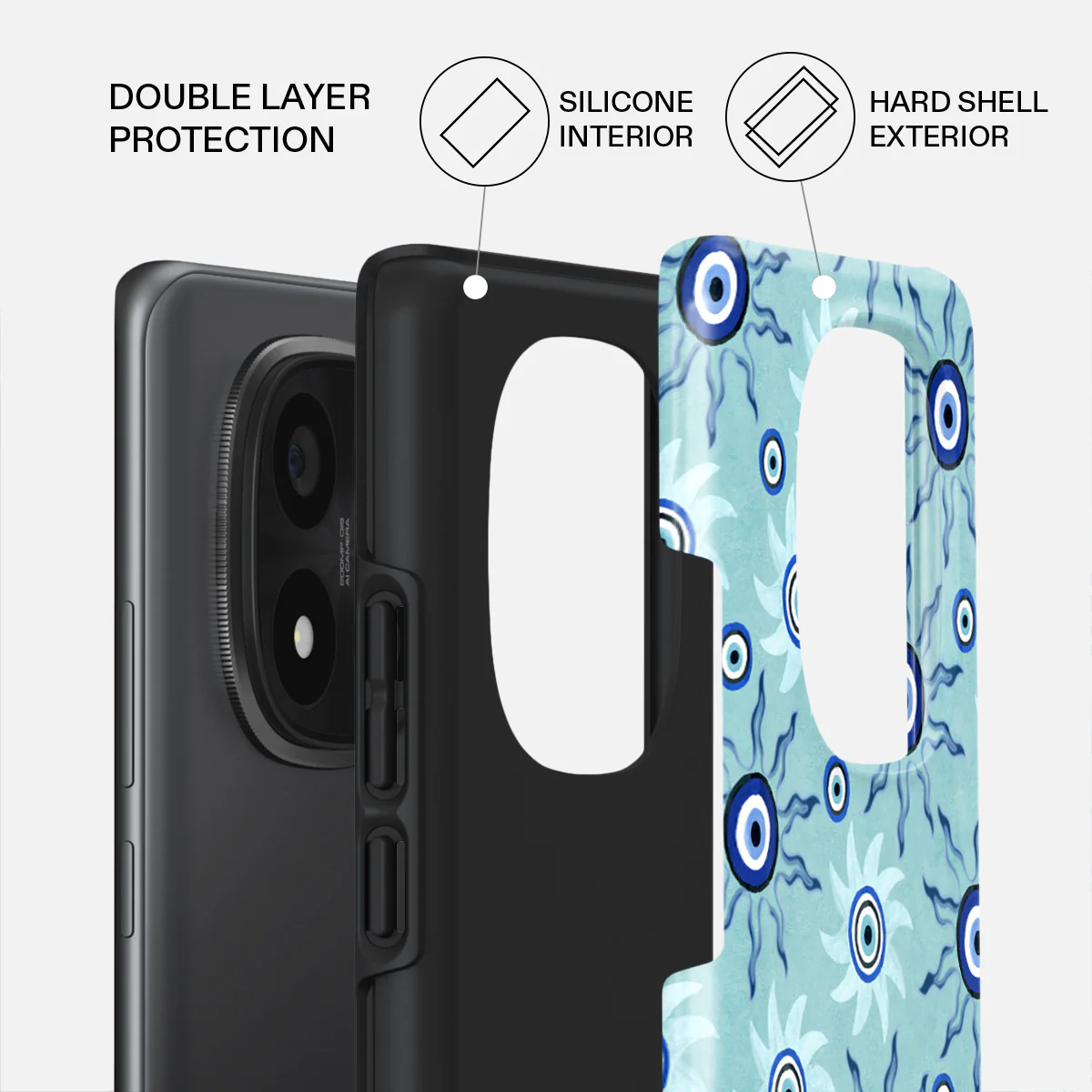 Blue Gaze - Xiaomi Redmi Note 14 Pro+ 5G Case - Image 2