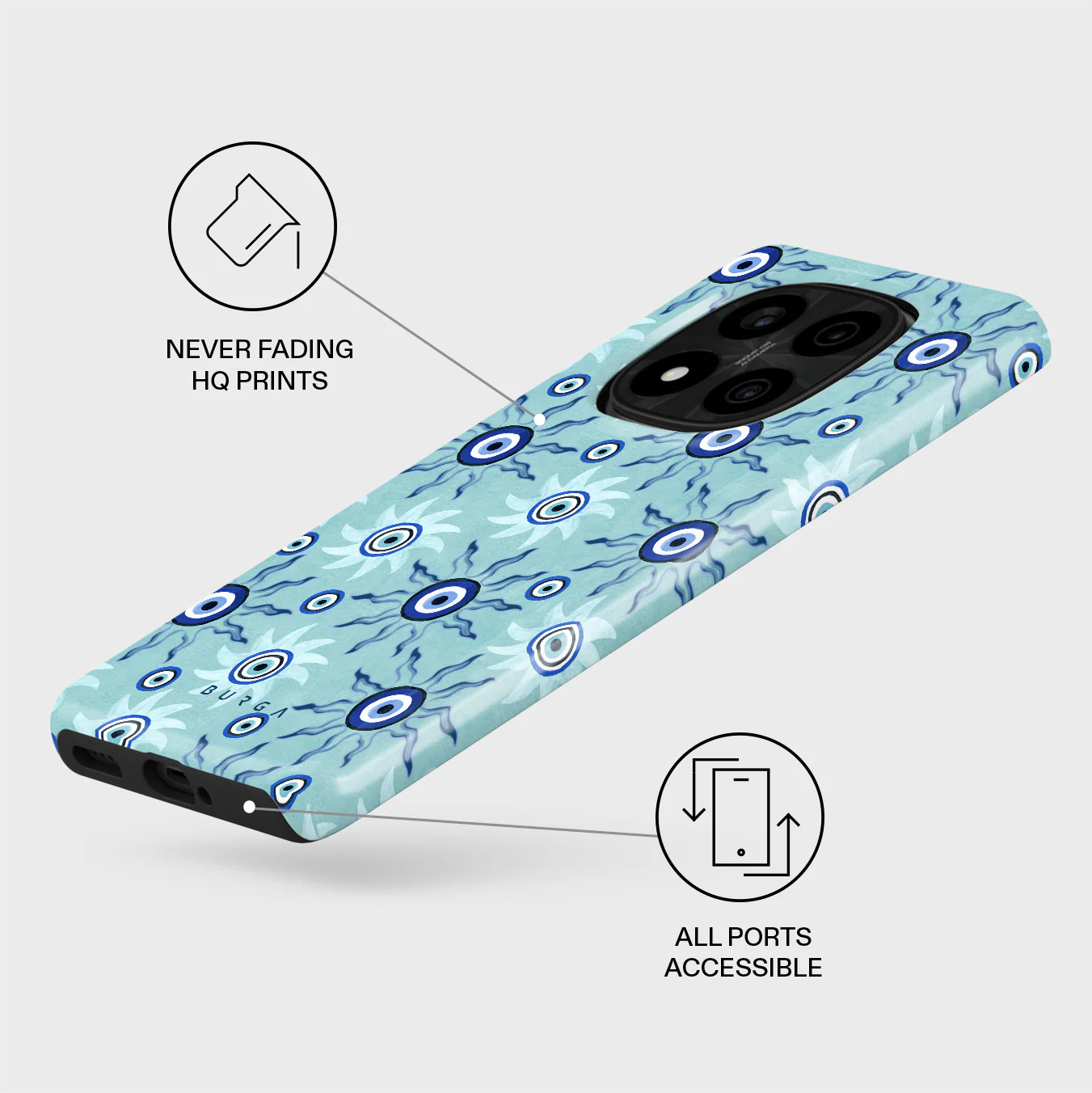 Blue Gaze - Xiaomi Redmi Note 14 Pro+ 5G Case - Image 3