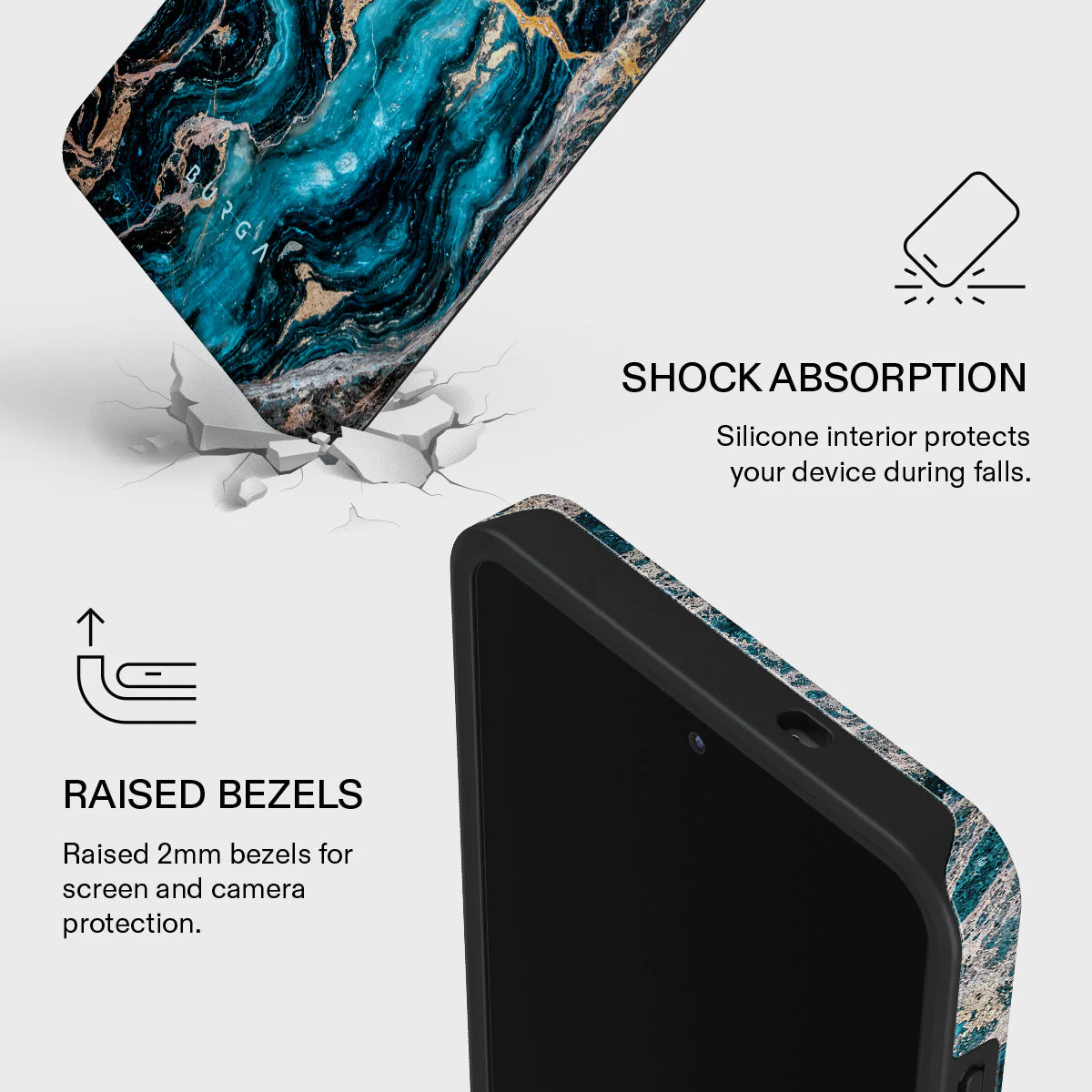Mystic River - Blue Marble Samsung Galaxy S26 Ultra Case - Image 4