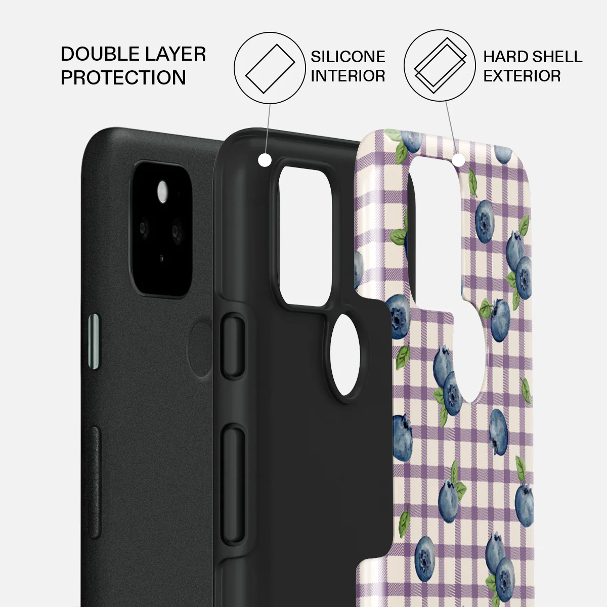 Blueberry Muffin - Google Pixel 5 Case - Image 2