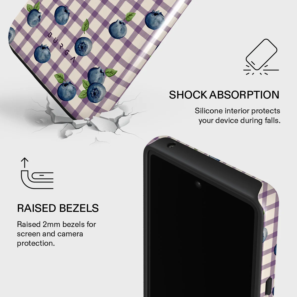 Blueberry Muffin - Google Pixel 7 Case - Image 4