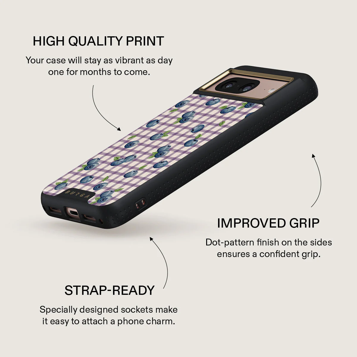 Blueberry Muffin - Google Pixel 8 Case - Image 9