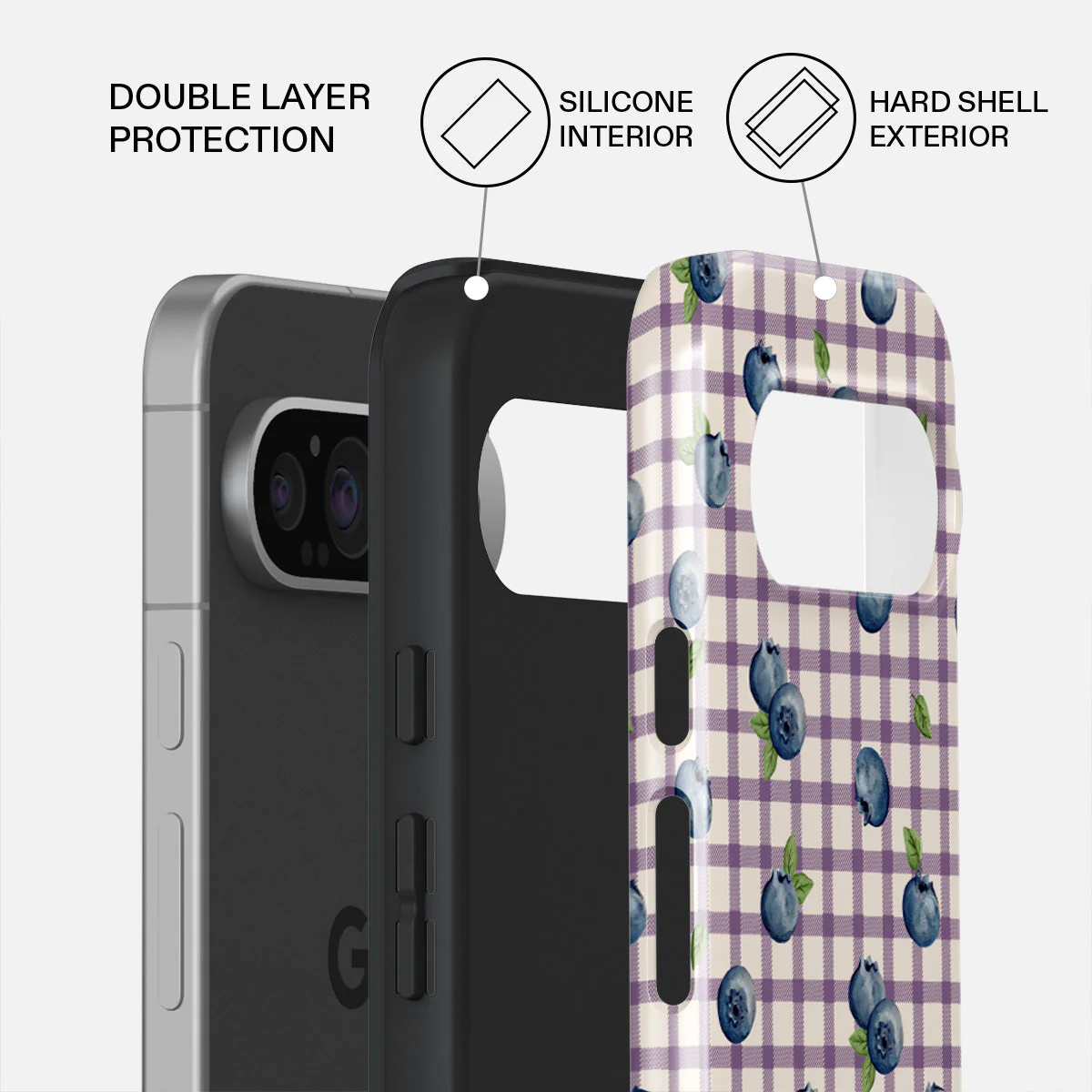 Blueberry Muffin - Google Pixel 9 Case - Image 2