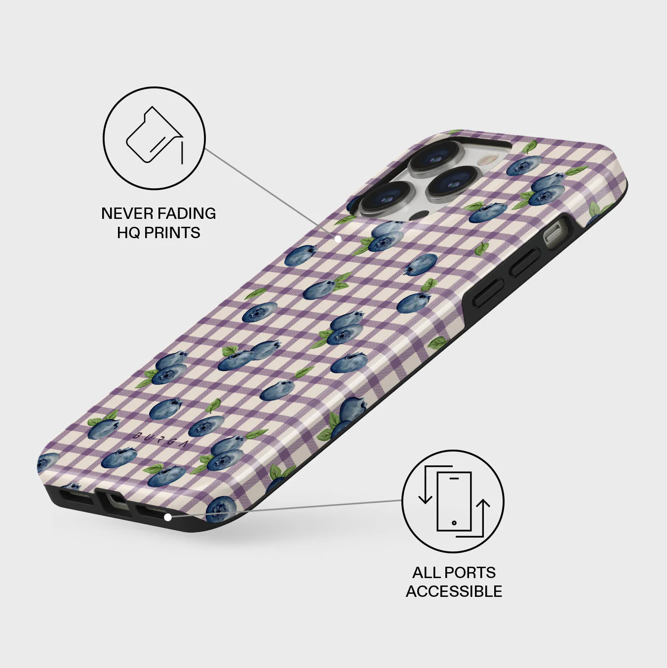 Blueberry Muffin - iPhone 13 Pro Max Case - Image 3
