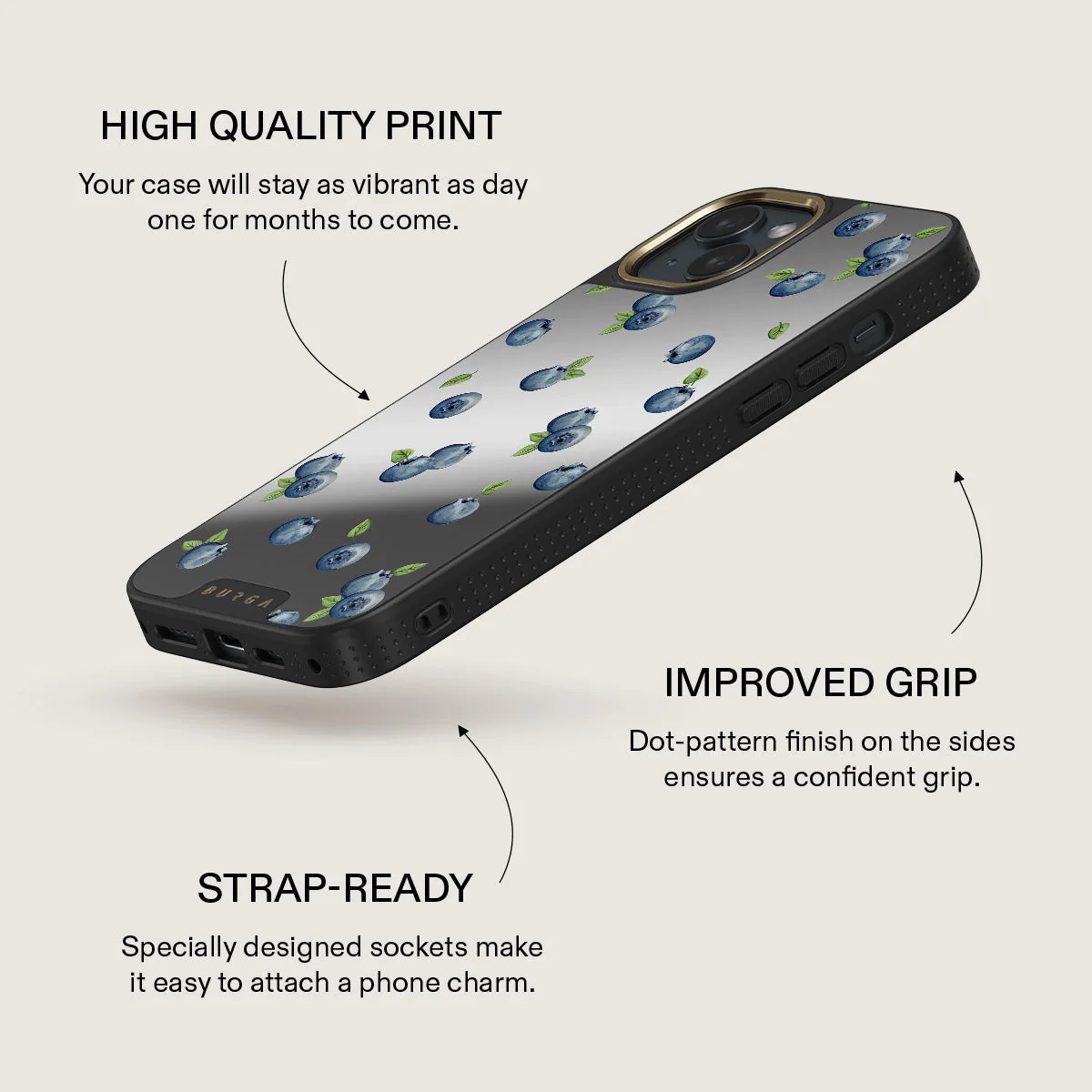 Blueberry Muffin - iPhone 14 Case - Image 31