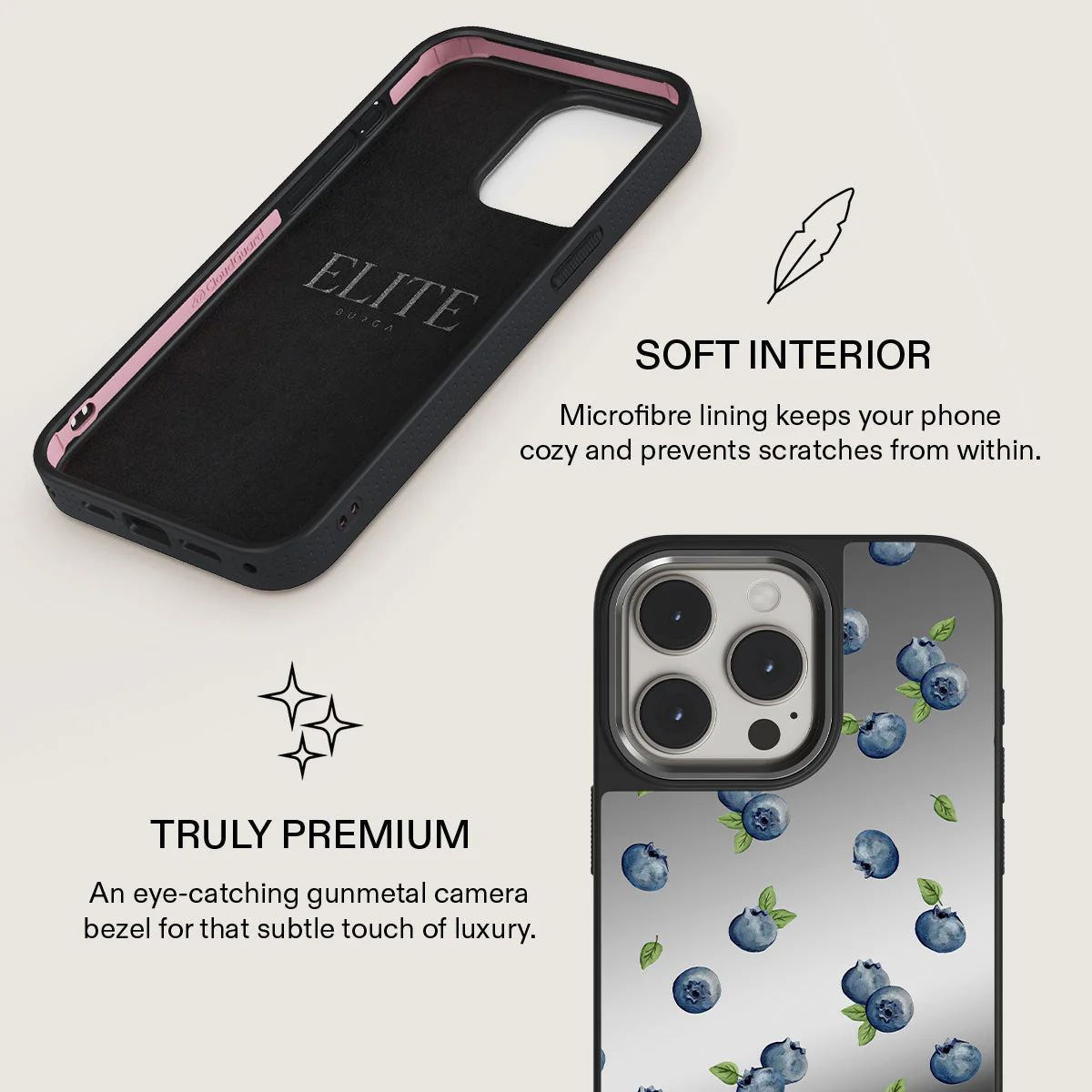 Blueberry Muffin - iPhone 14 Pro Case - Image 40