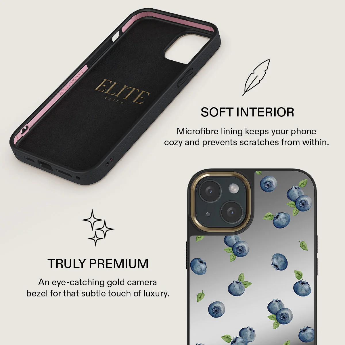 Blueberry Muffin - iPhone 15 Case - Image 32