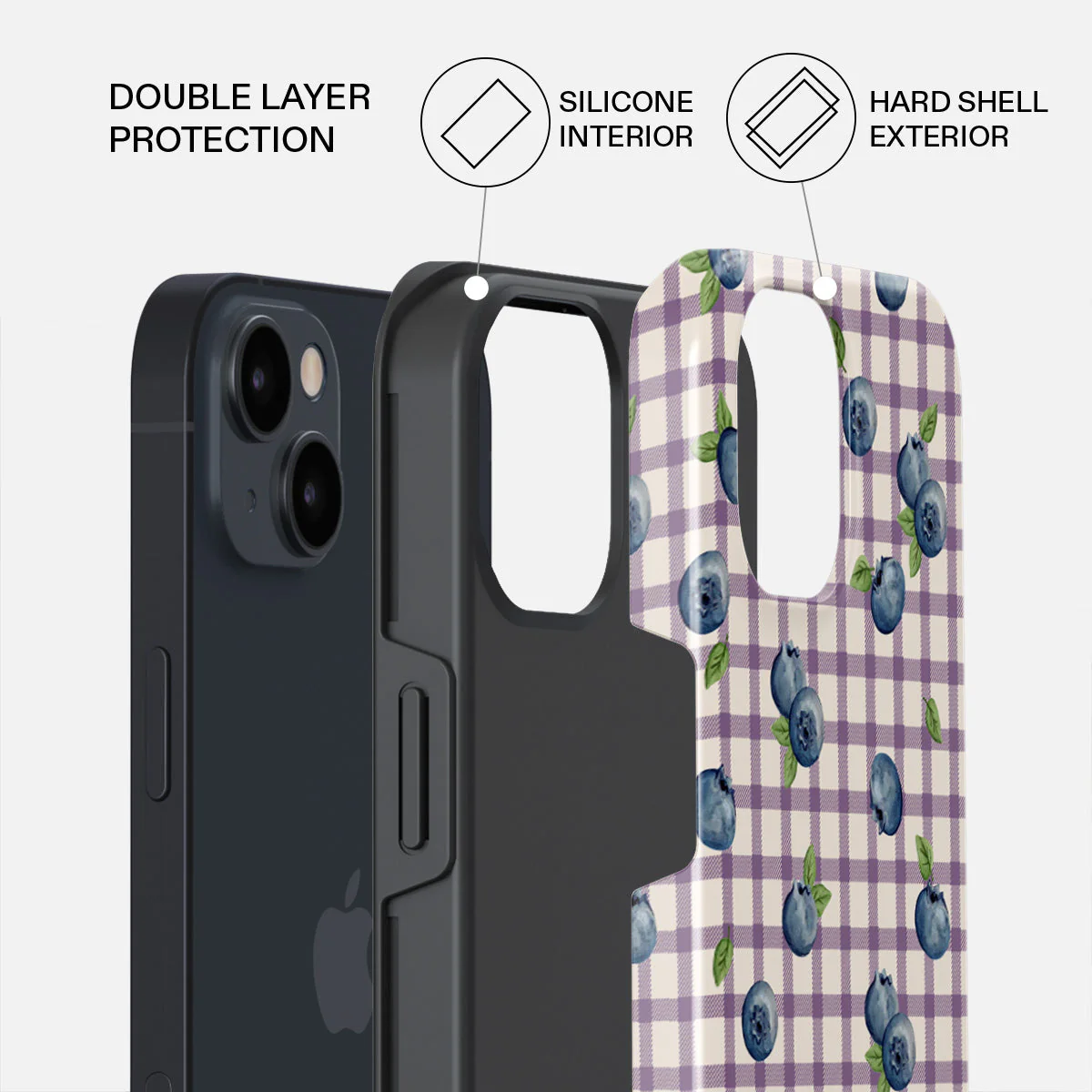 Blueberry Muffin - iPhone 15 Plus Case - Image 2