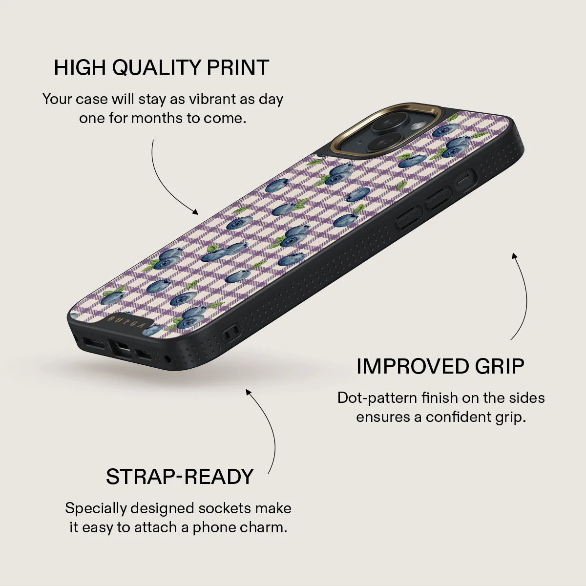 Blueberry Muffin - iPhone 15 Plus Case - Image 9